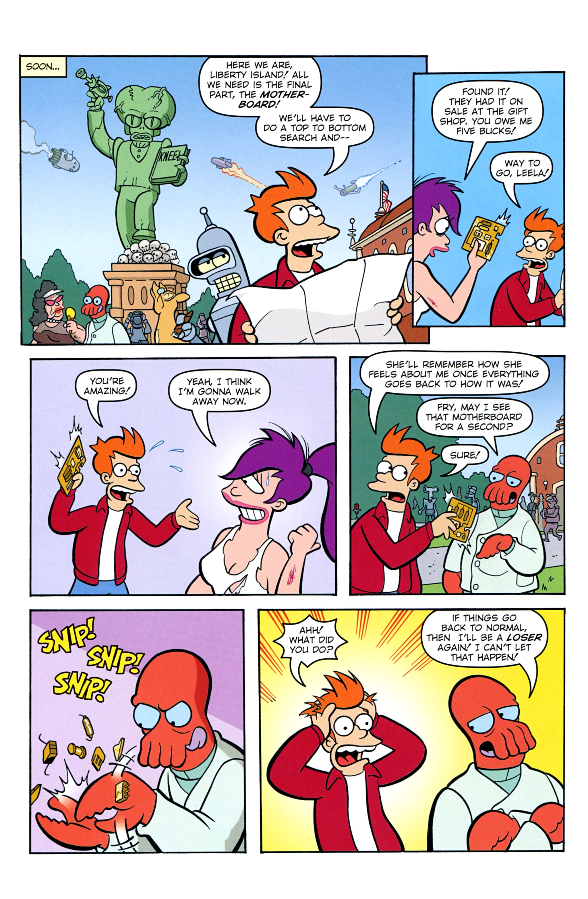 Read online Futurama Comics comic -  Issue #74 - 19
