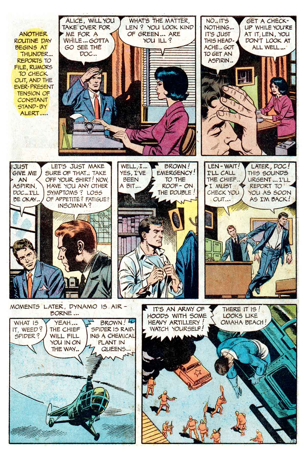 Read online T.H.U.N.D.E.R. Agents (1965) comic -  Issue #16 - 56