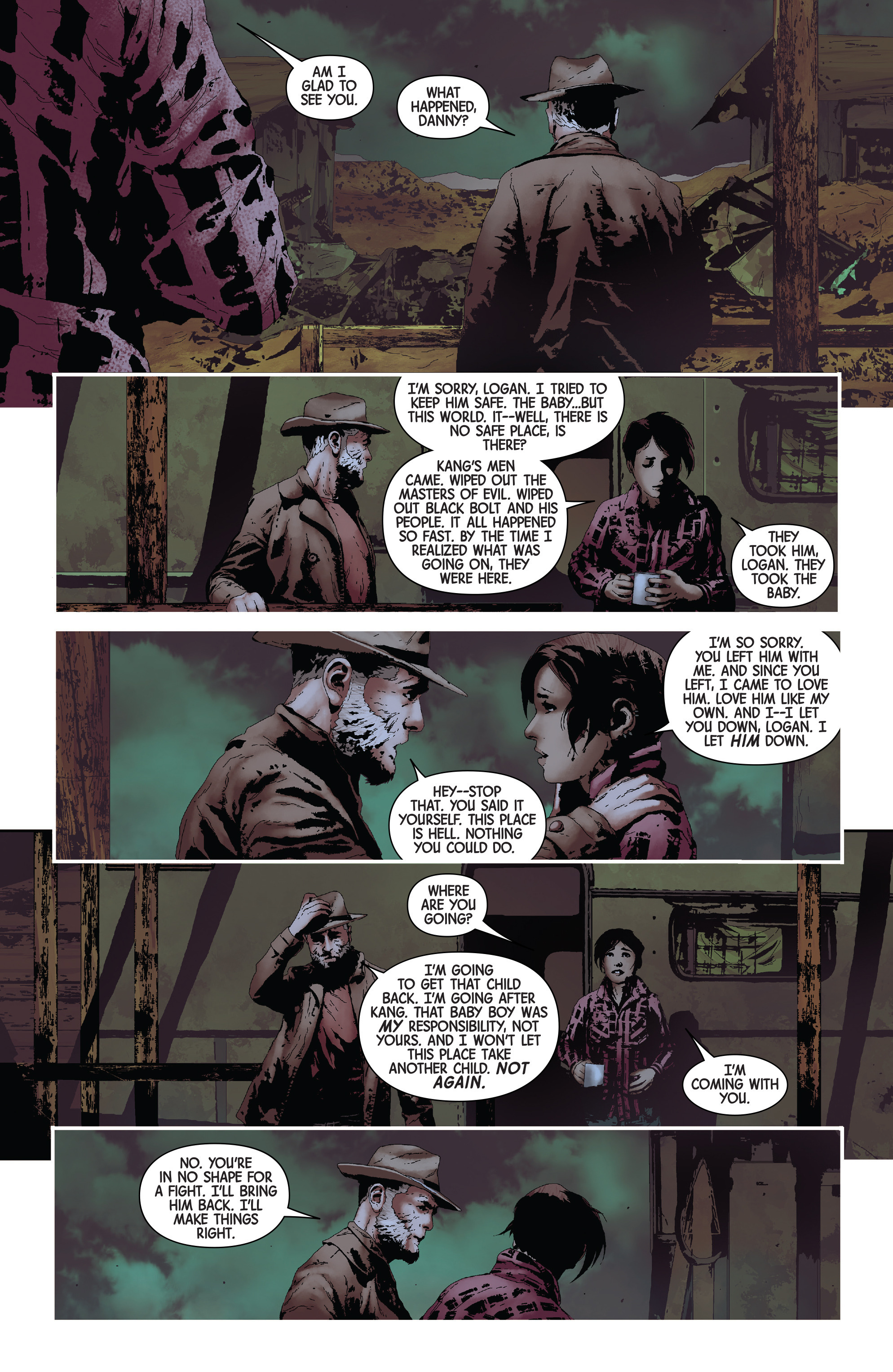 Read online Old Man Logan (2016) comic -  Issue #16 - 17