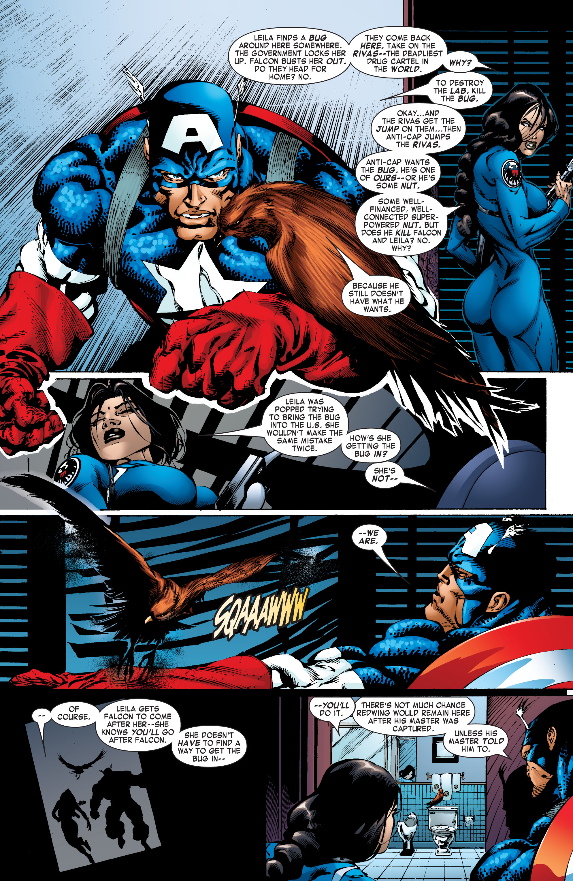 Read online Captain America & the Falcon comic -  Issue #3 - 9
