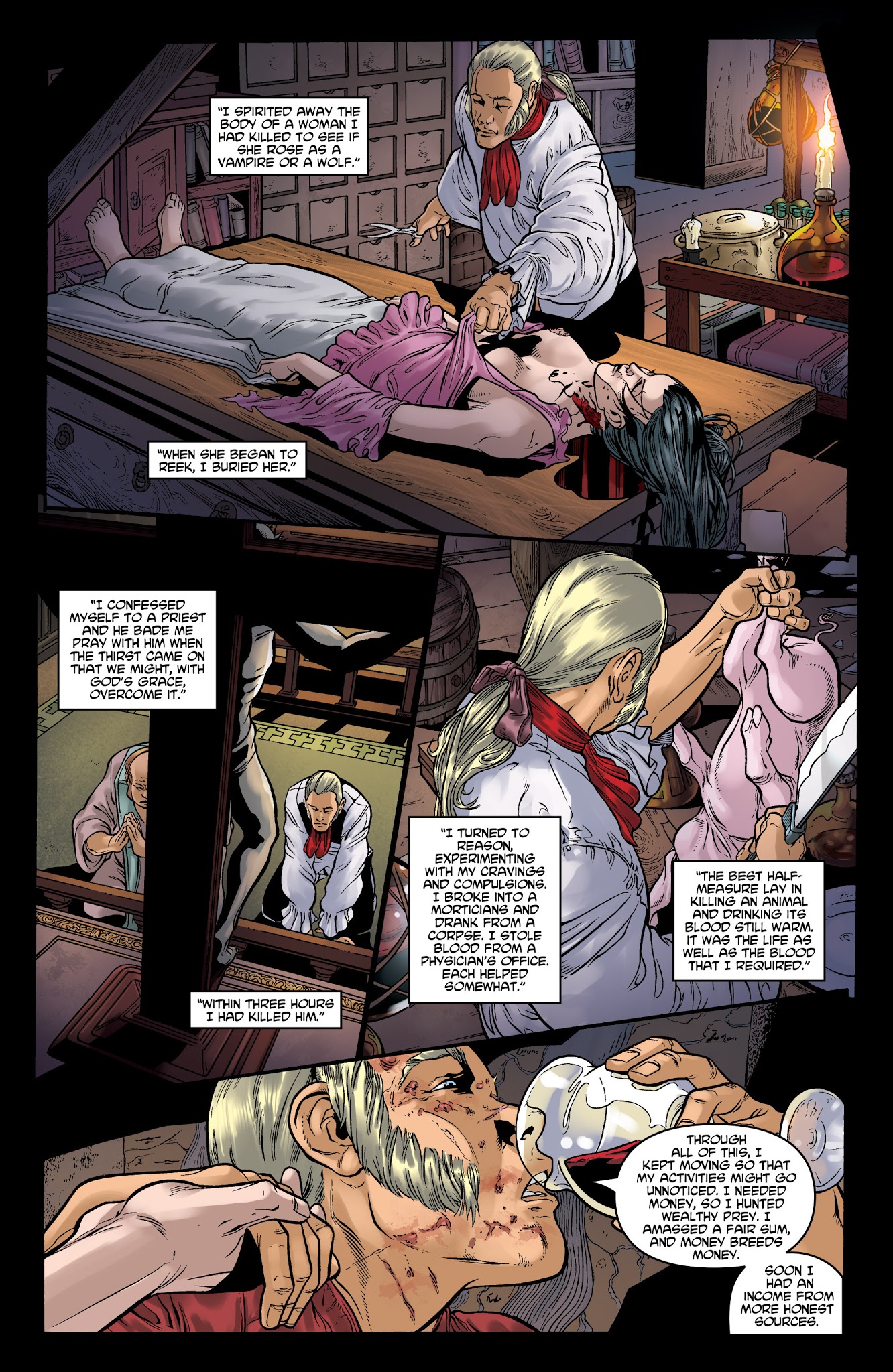 Read online George R.R. Martin's Fevre Dream comic -  Issue #5 - 7