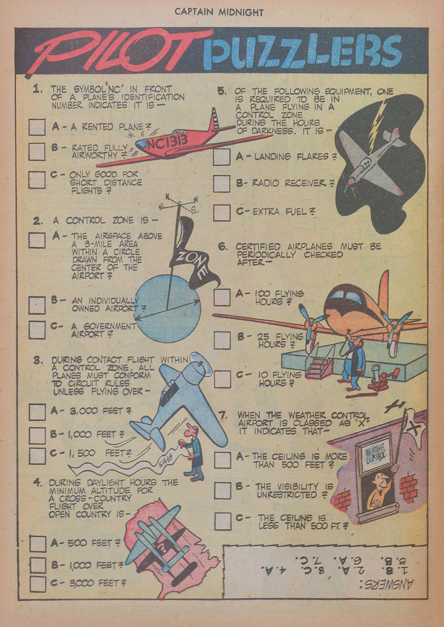 Read online Captain Midnight (1942) comic -  Issue #60 - 24