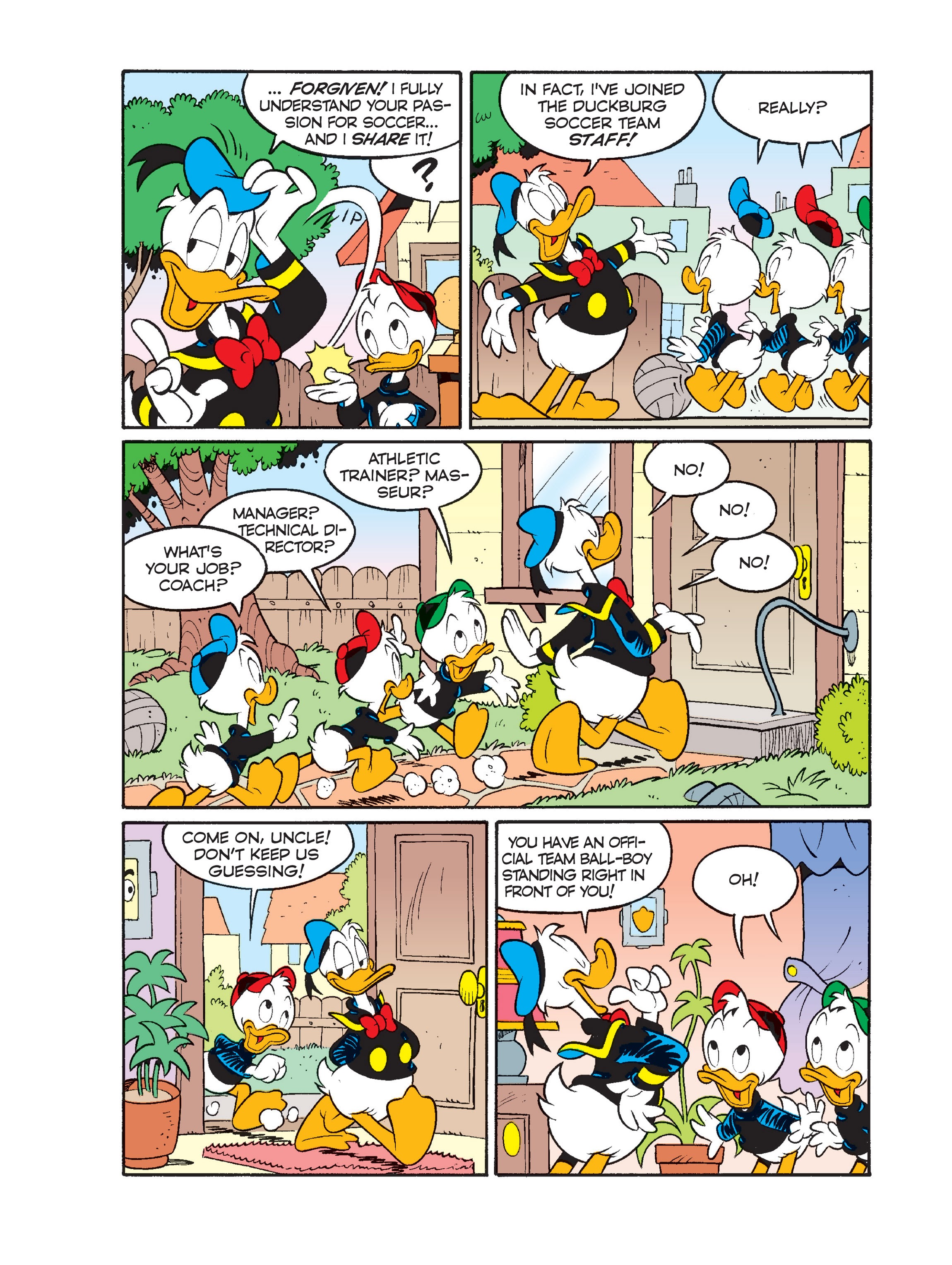 Read online Superduck and the World Champion of Soccer comic -  Issue # Full - 4