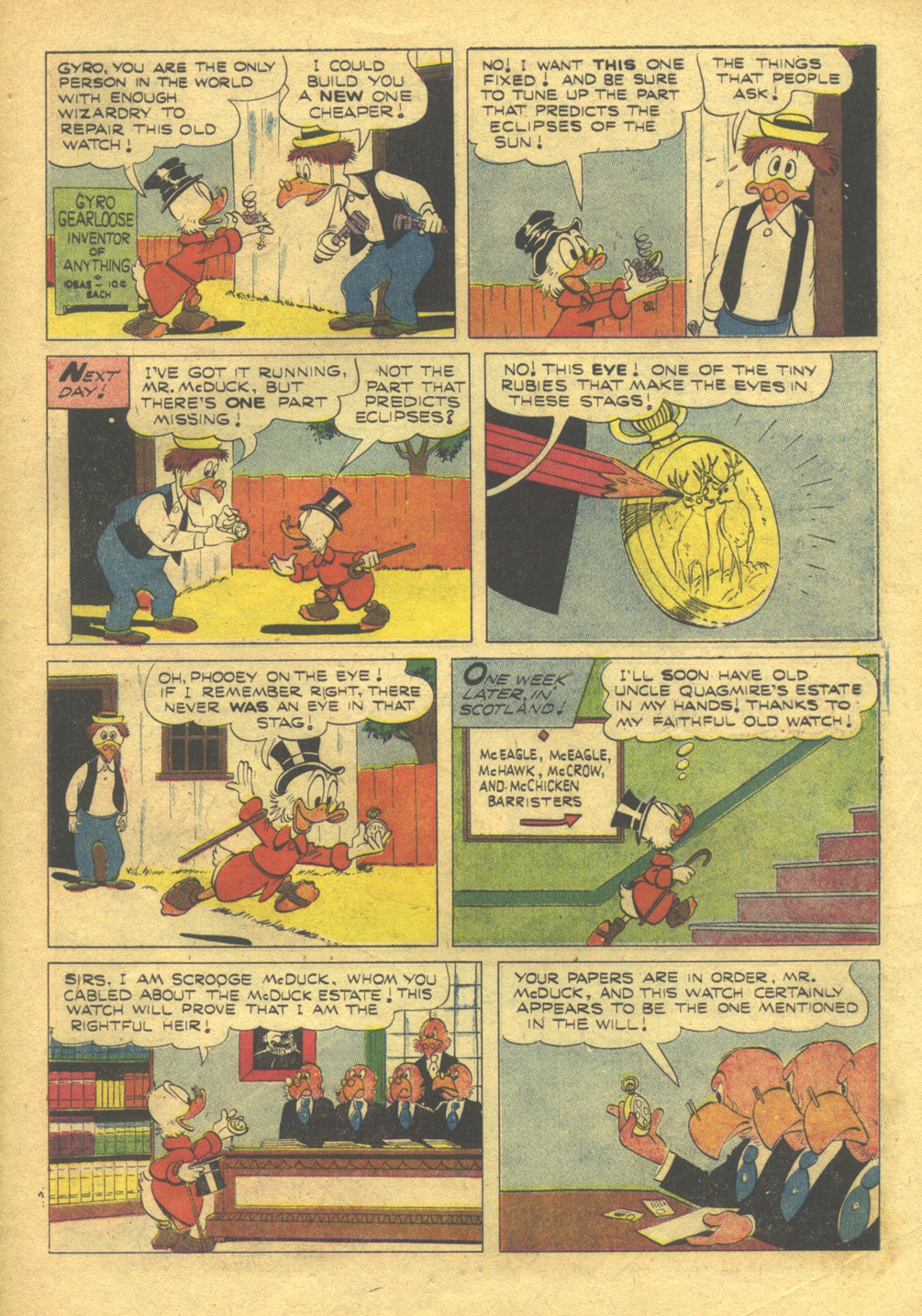 Read online Uncle Scrooge (1953) comic -  Issue #10 - 31