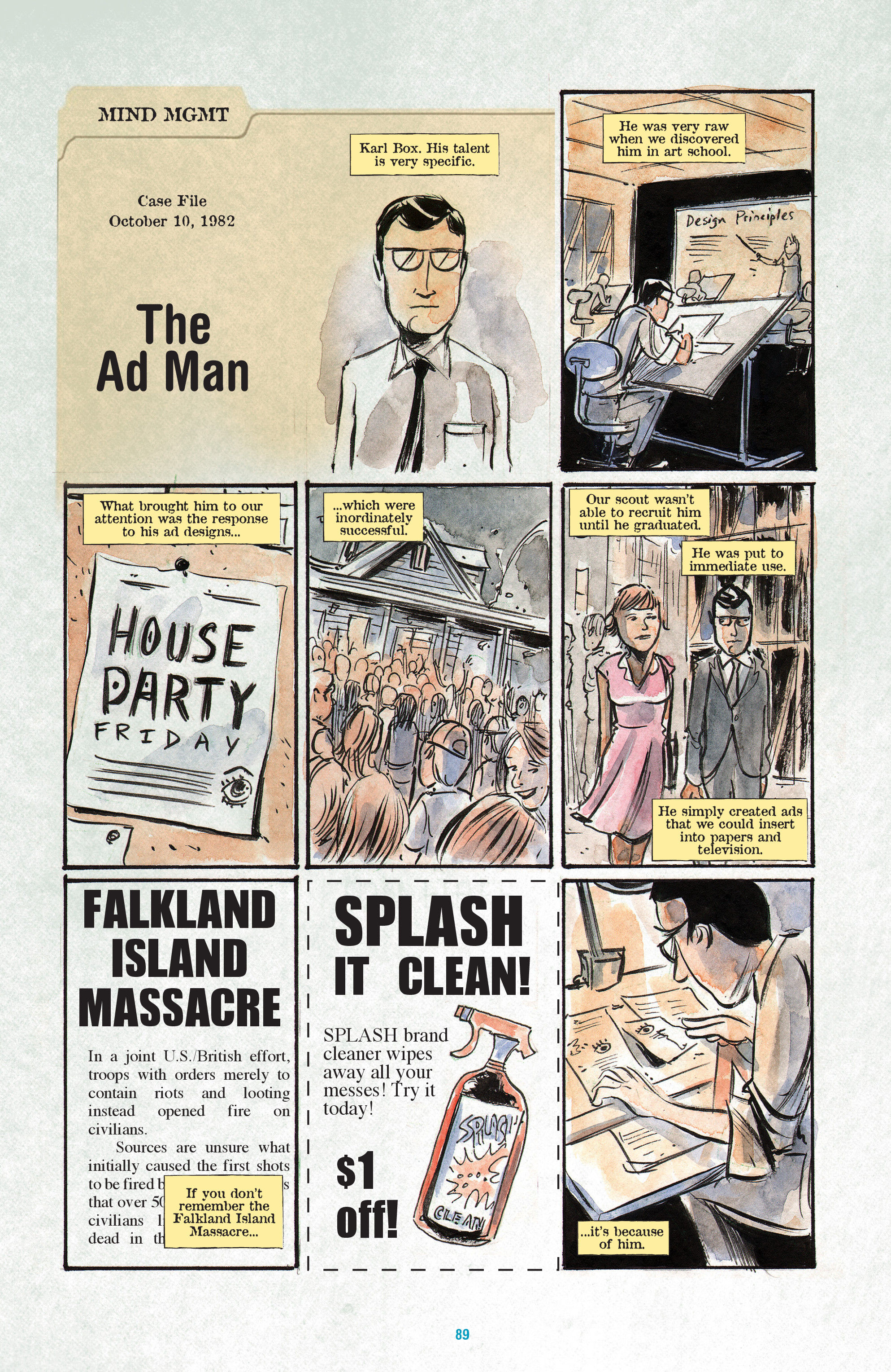 Read online MIND MGMT comic -  Issue # _Omnibus TPB 1 (Part 1) - 90