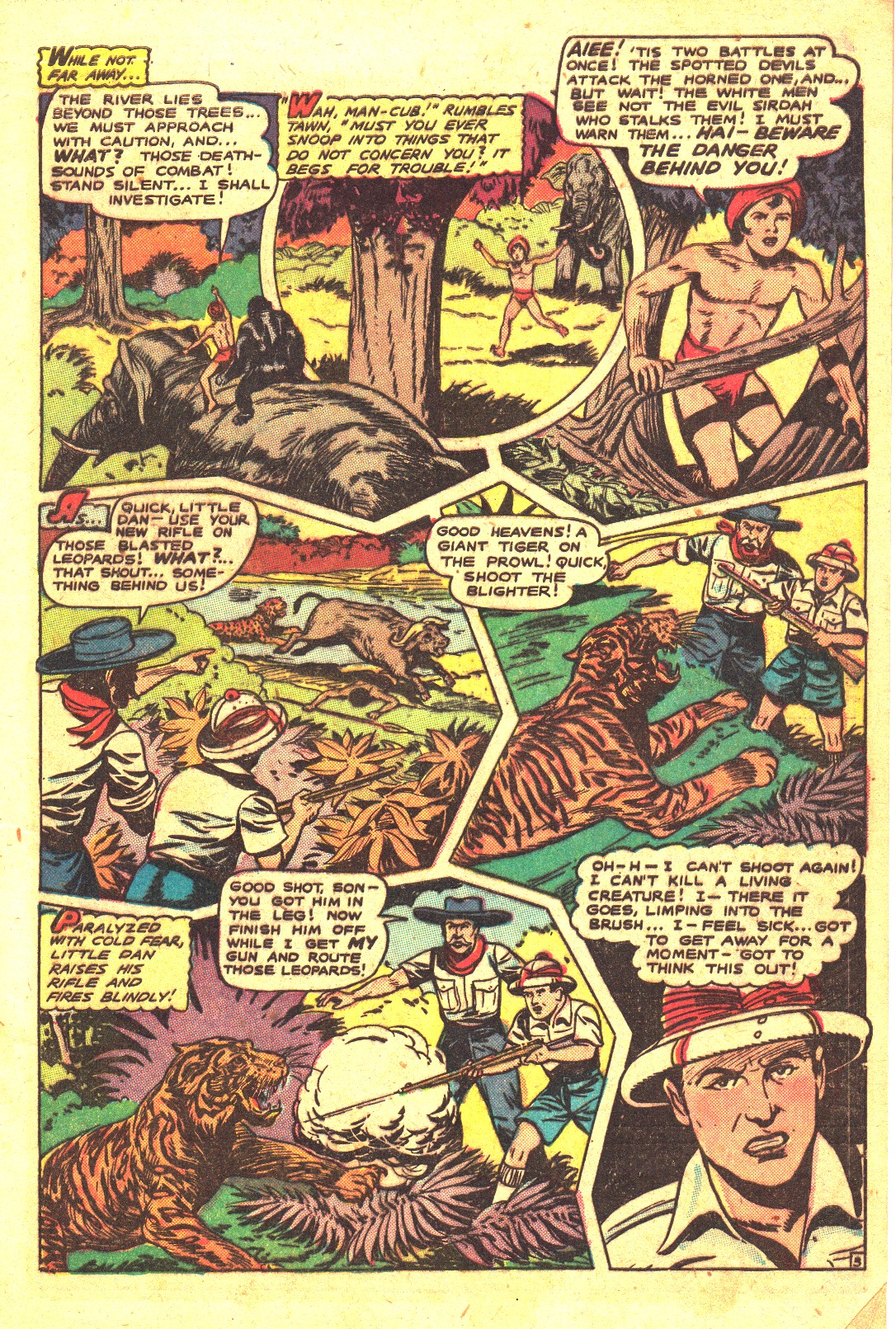 Read online Wambi Jungle Boy comic -  Issue #5 - 5