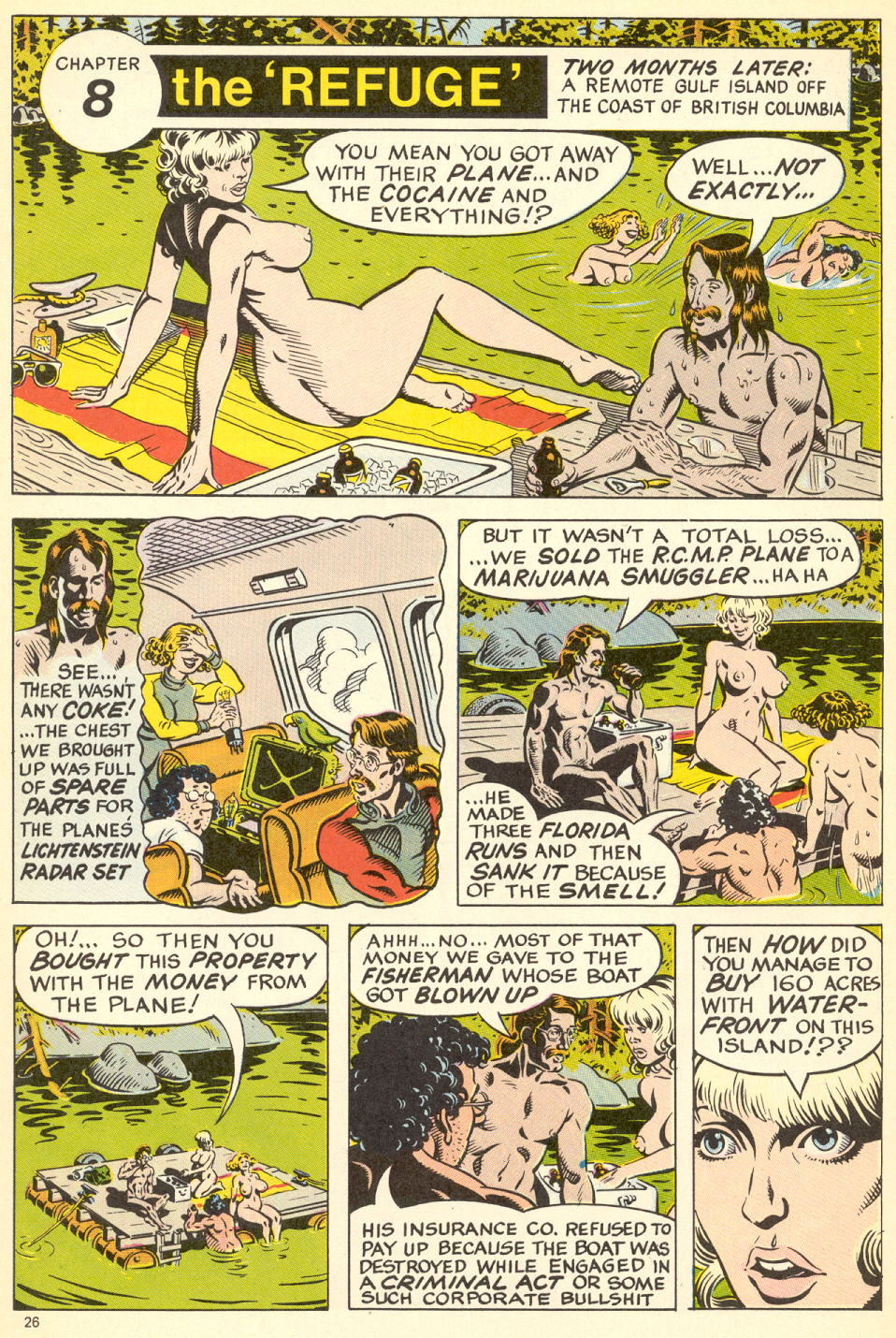 Read online Harold Hedd in "Hitler's Cocaine" comic -  Issue #2 - 28