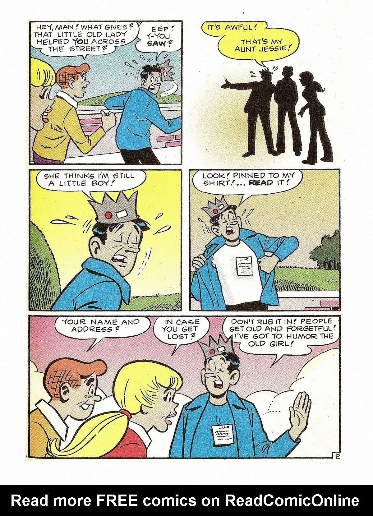 Read online Jughead's Double Digest Magazine comic -  Issue #67 - 165