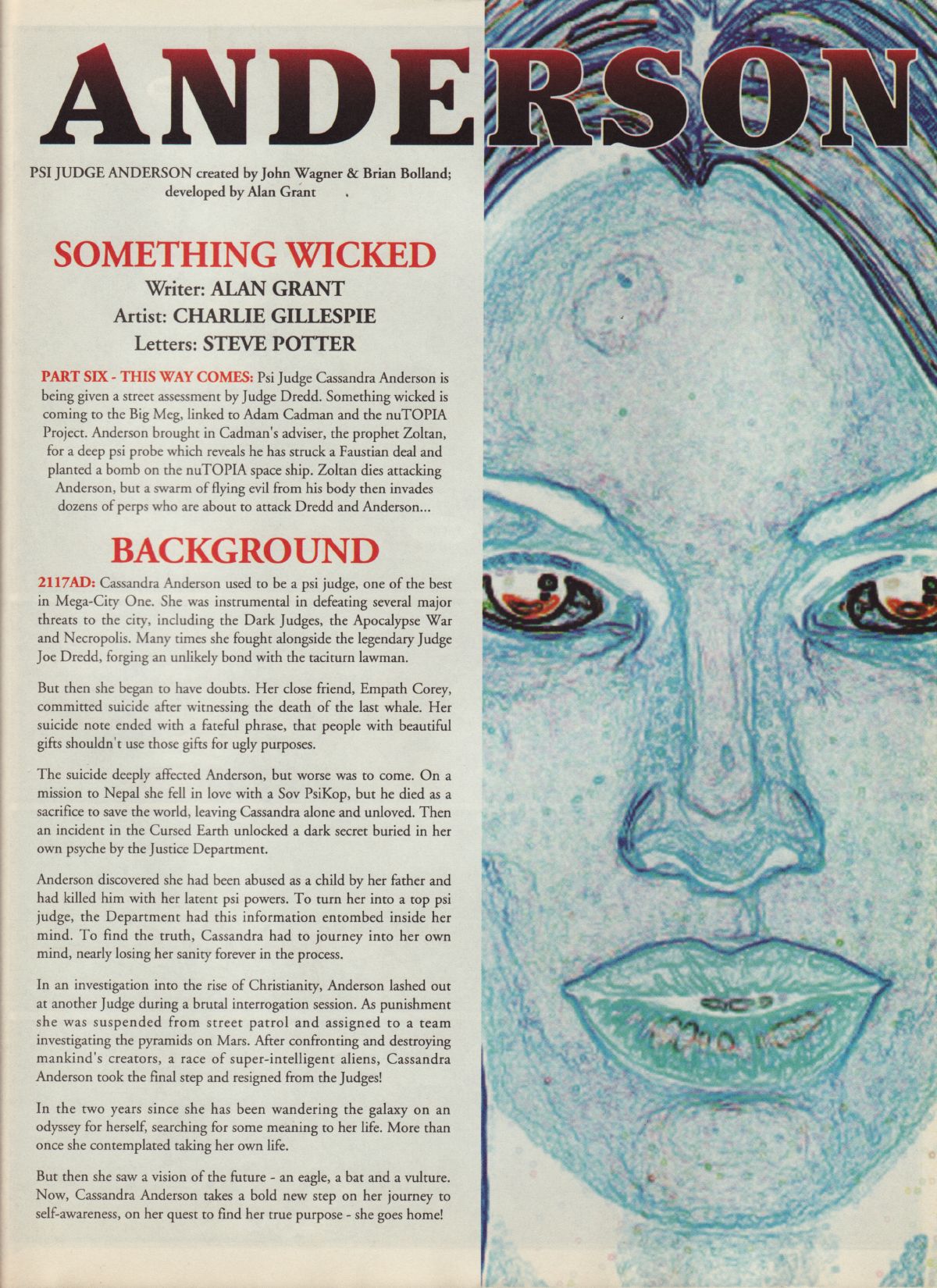 Read online Judge Dredd: The Megazine (vol. 2) comic -  Issue #79 - 43