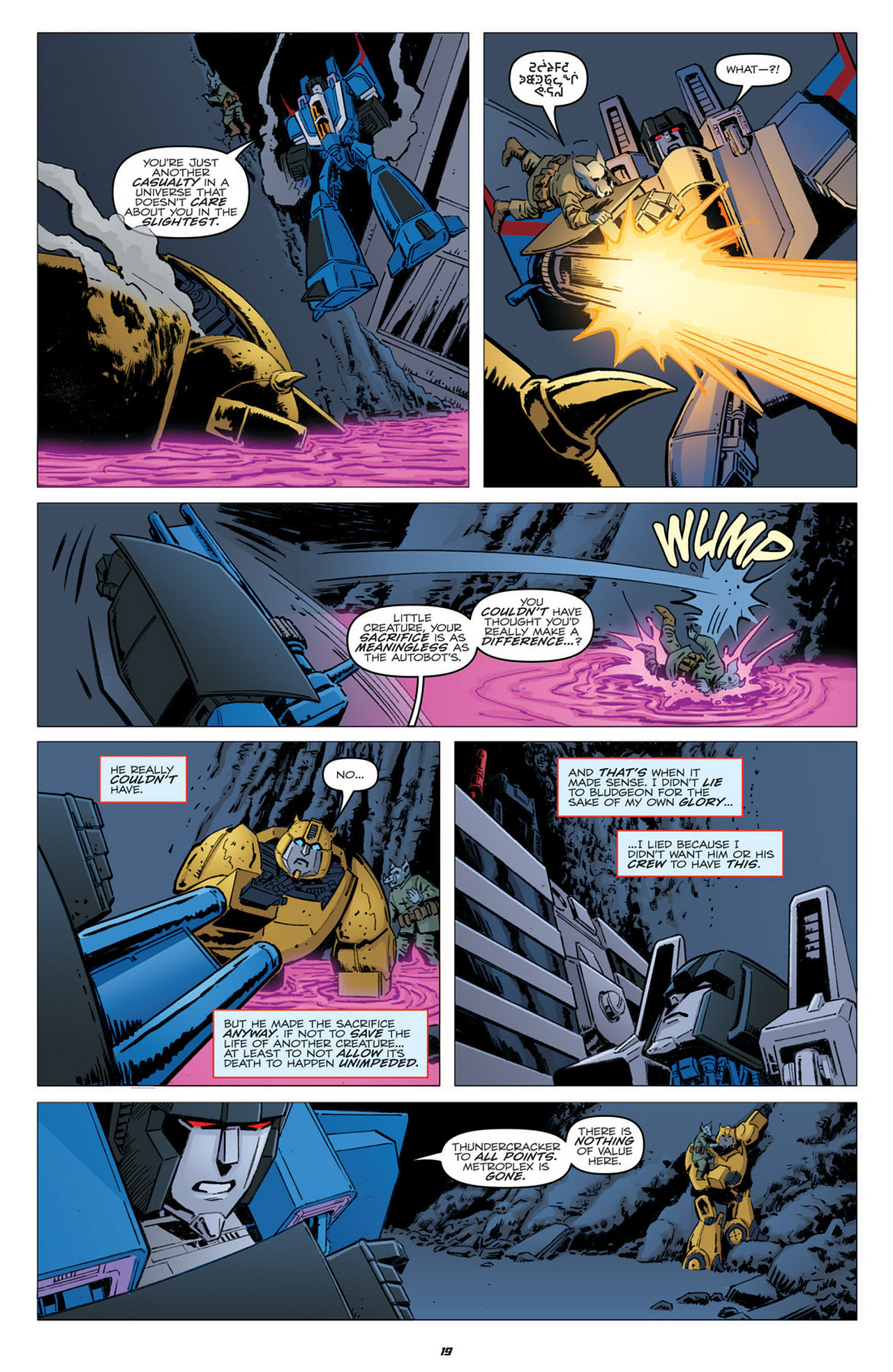 Read online The Transformers Spotlight: Thundercracker comic -  Issue # Full - 22