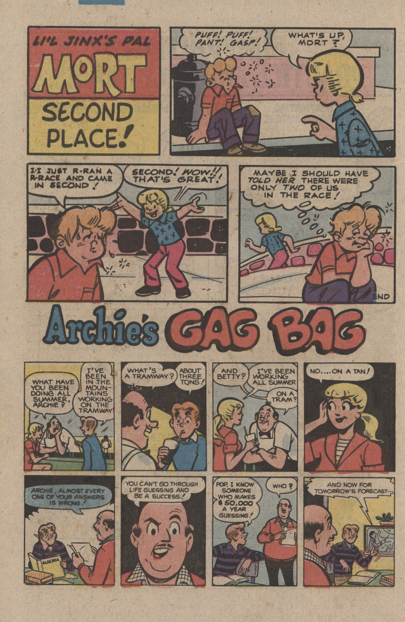 Read online Archie's Joke Book Magazine comic -  Issue #261 - 10