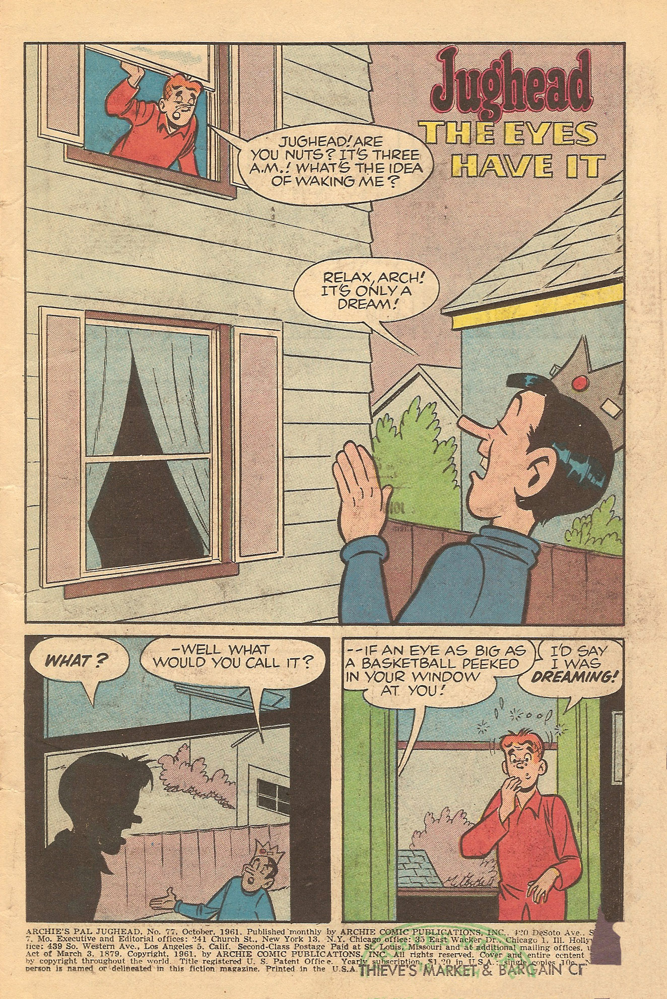 Read online Archie's Pal Jughead comic -  Issue #77 - 3