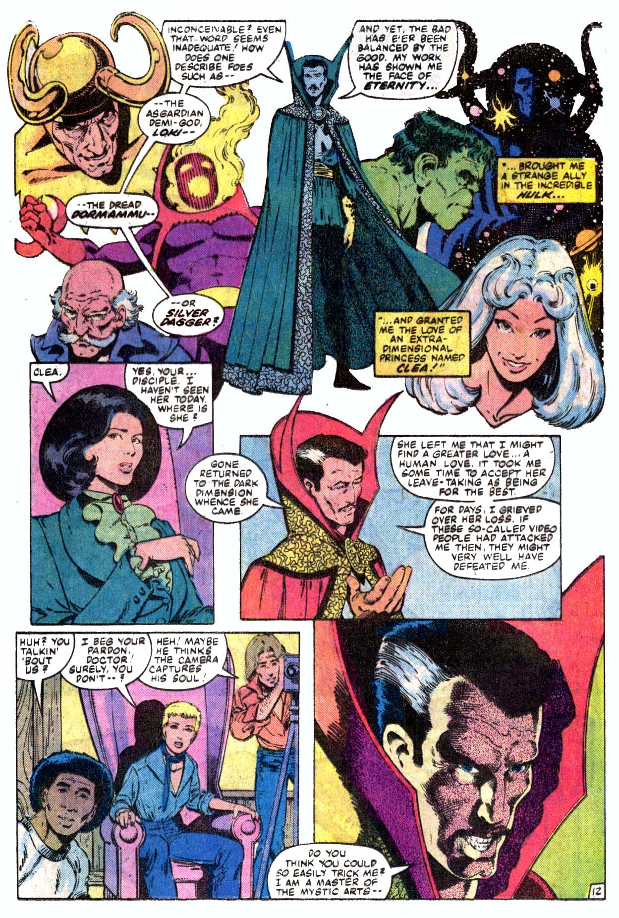 Read online Doctor Strange (1974) comic -  Issue #56 - 13