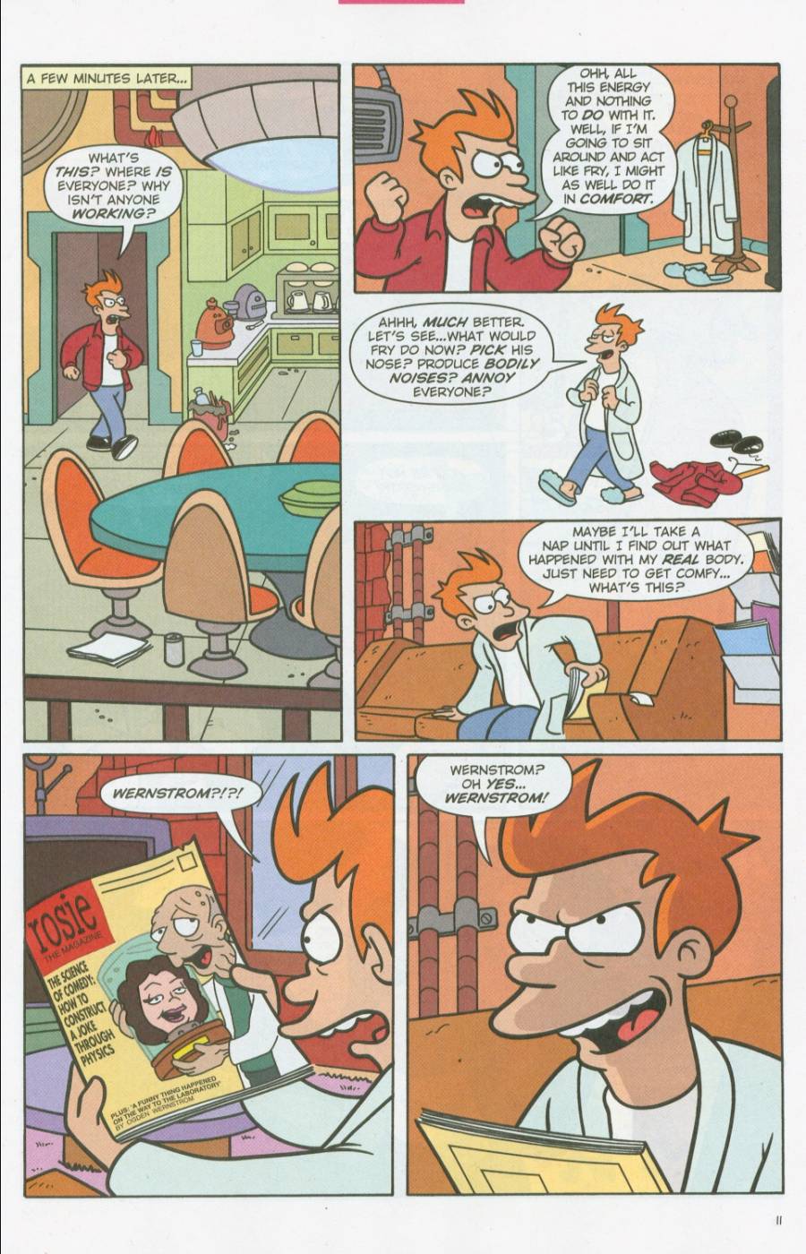 Read online Futurama Comics comic -  Issue #9a - 12