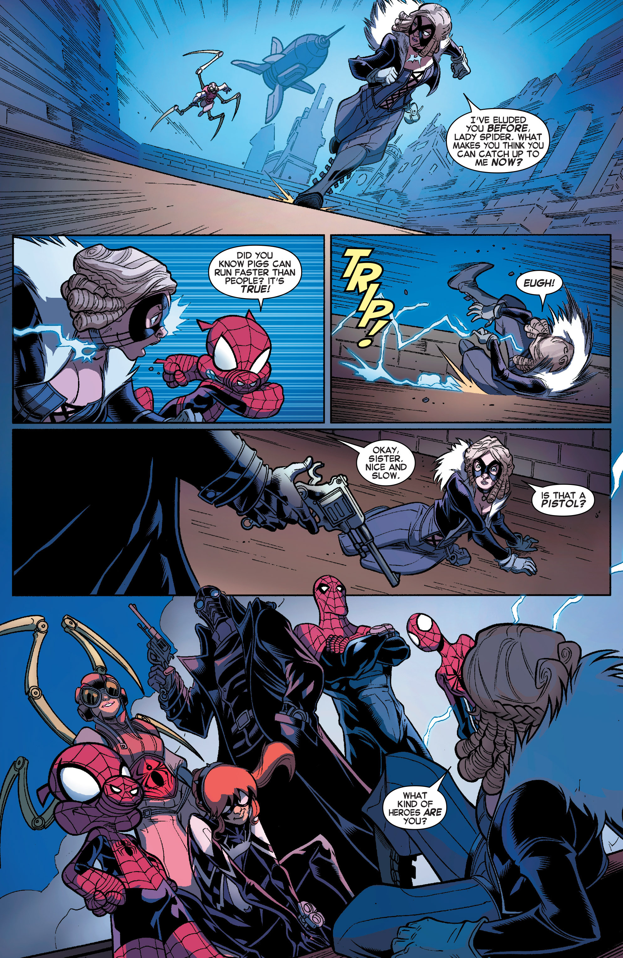 Read online Web Warriors comic -  Issue #4 - 7