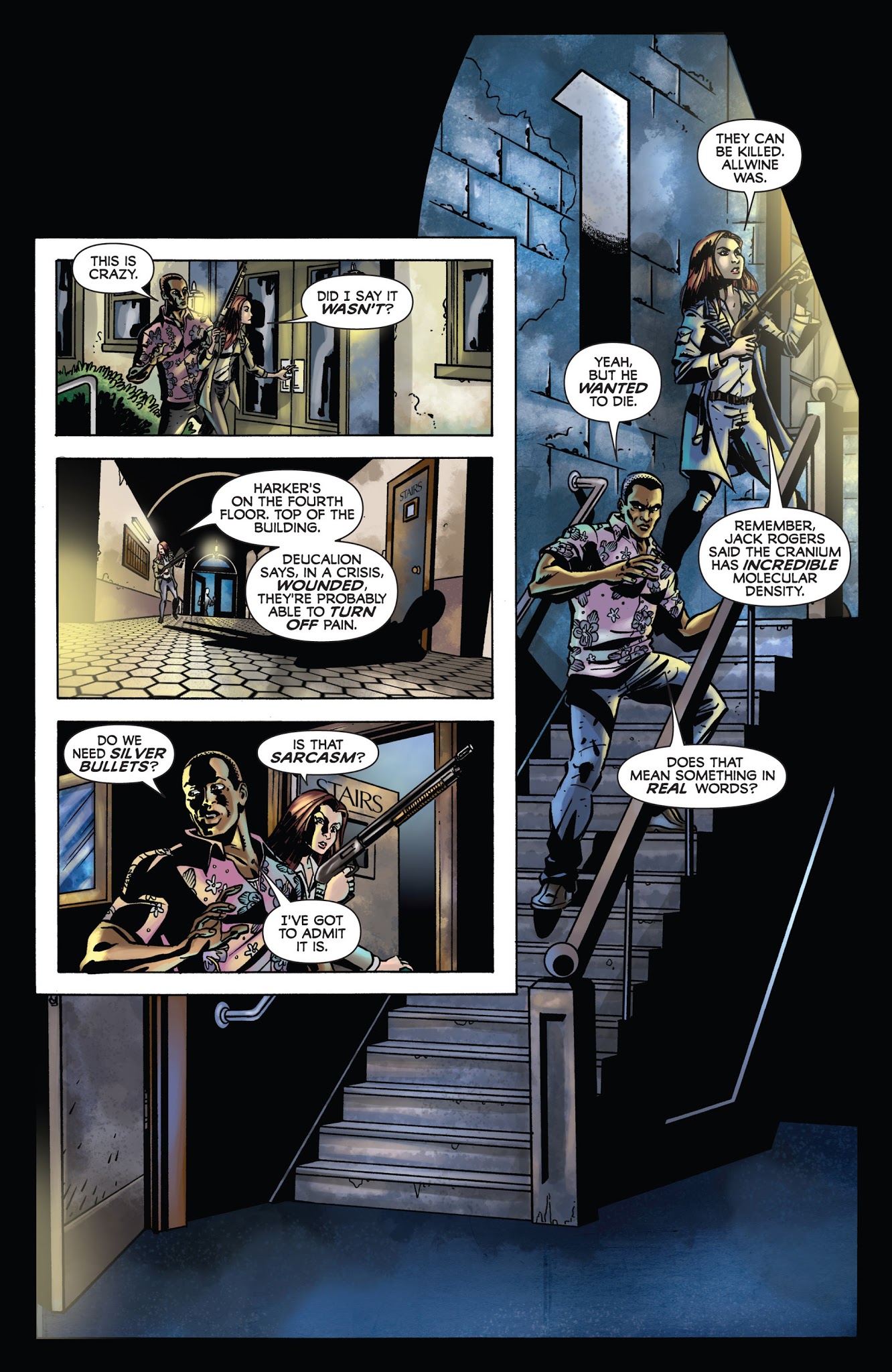 Read online Dean Koontz's Frankenstein: Prodigal Son (2010) comic -  Issue #2 - 4