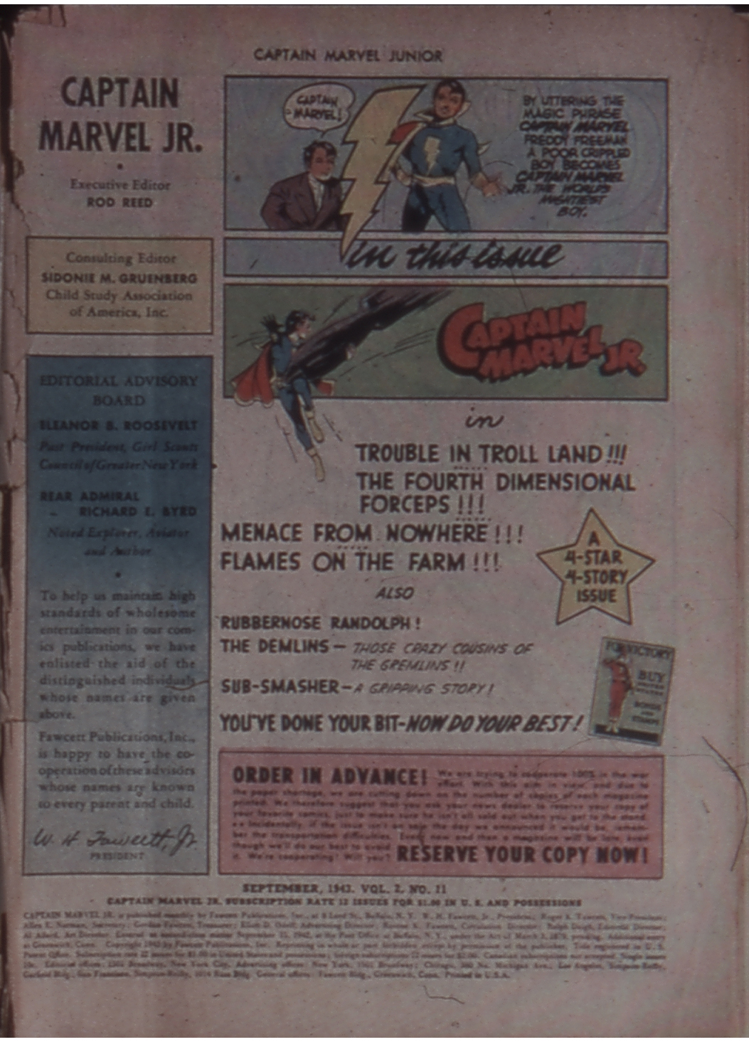 Read online Captain Marvel, Jr. comic -  Issue #11 - 3