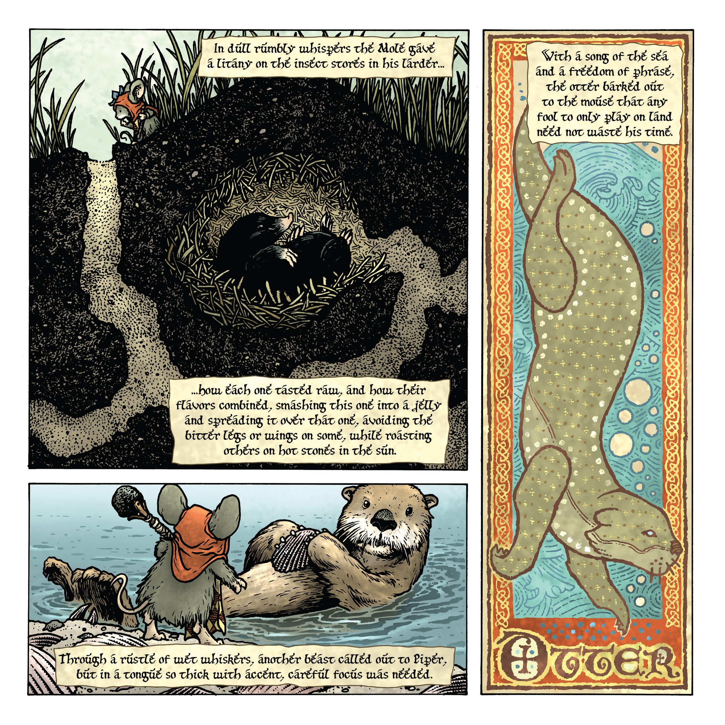 Read online Mouse Guard: The Owlhen Caregiver comic -  Issue #1 - 15