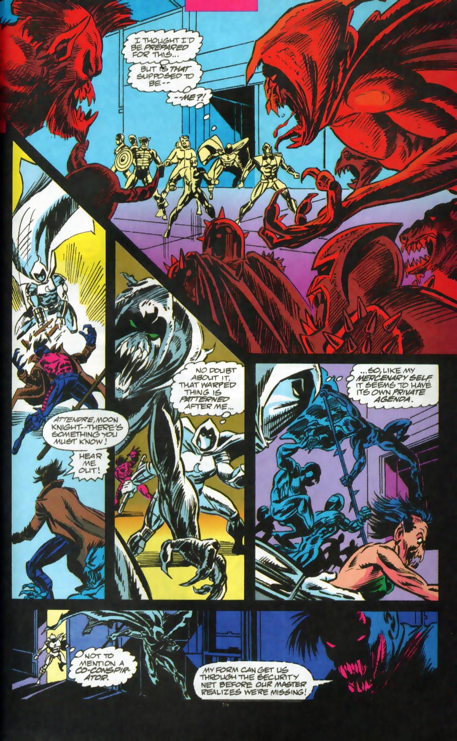 Read online Marc Spector: Moon Knight comic -  Issue #41 - 16
