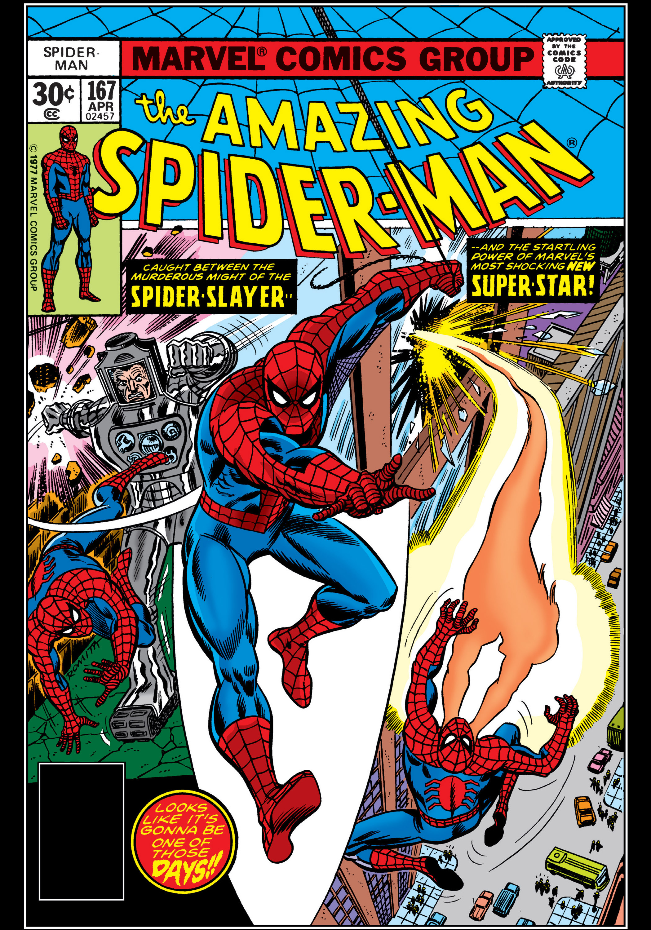 Read online The Amazing Spider-Man (1963) comic -  Issue #167 - 1