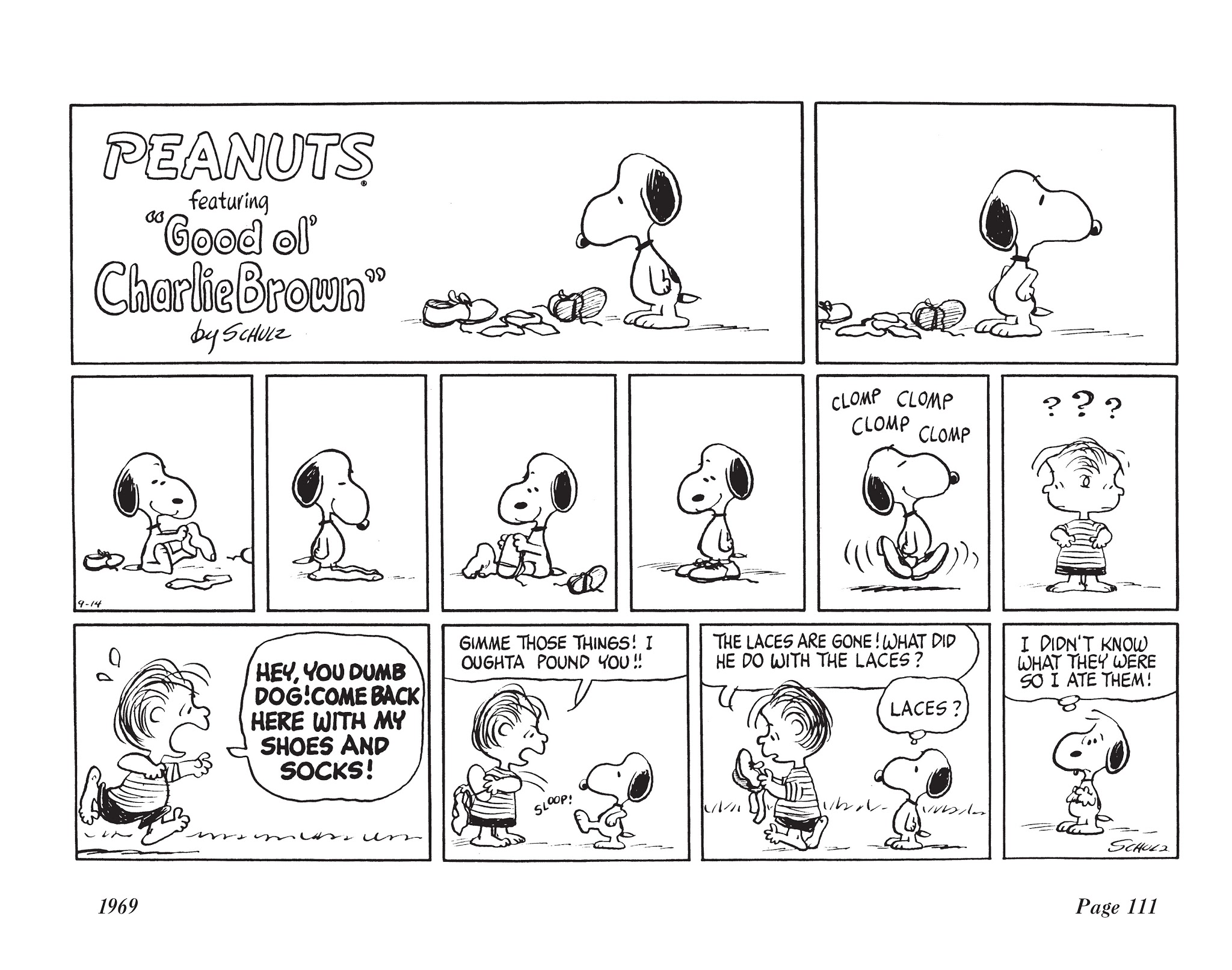 Read online The Complete Peanuts comic -  Issue # TPB 10 - 124