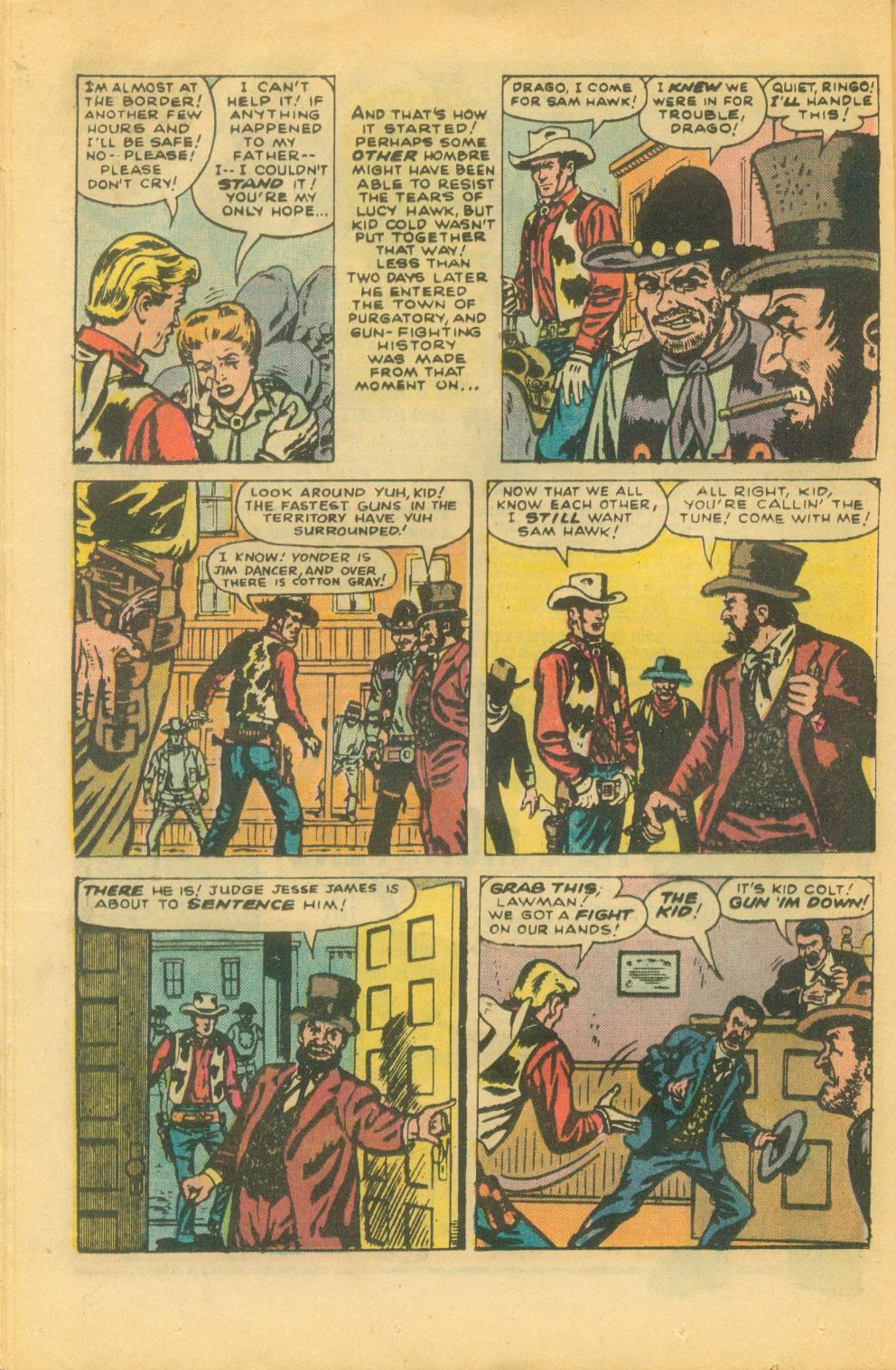 Read online Kid Colt Outlaw comic -  Issue #188 - 12