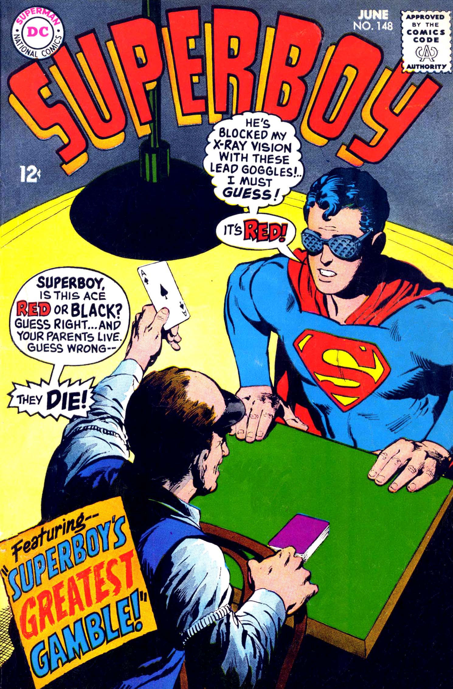 Read online Superboy (1949) comic -  Issue #148 - 1