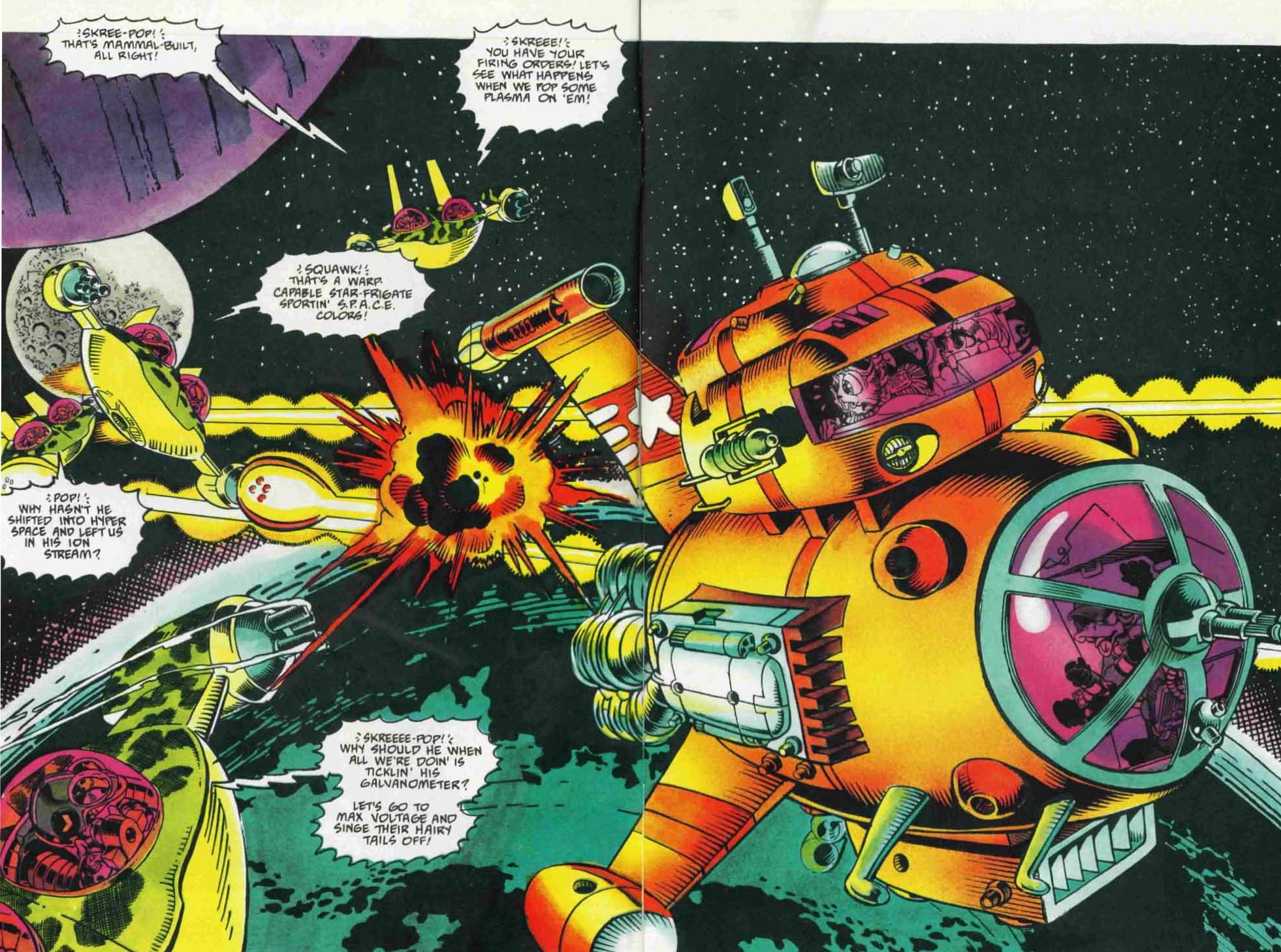 Read online Bucky O'Hare (1991) comic -  Issue #1 - 4