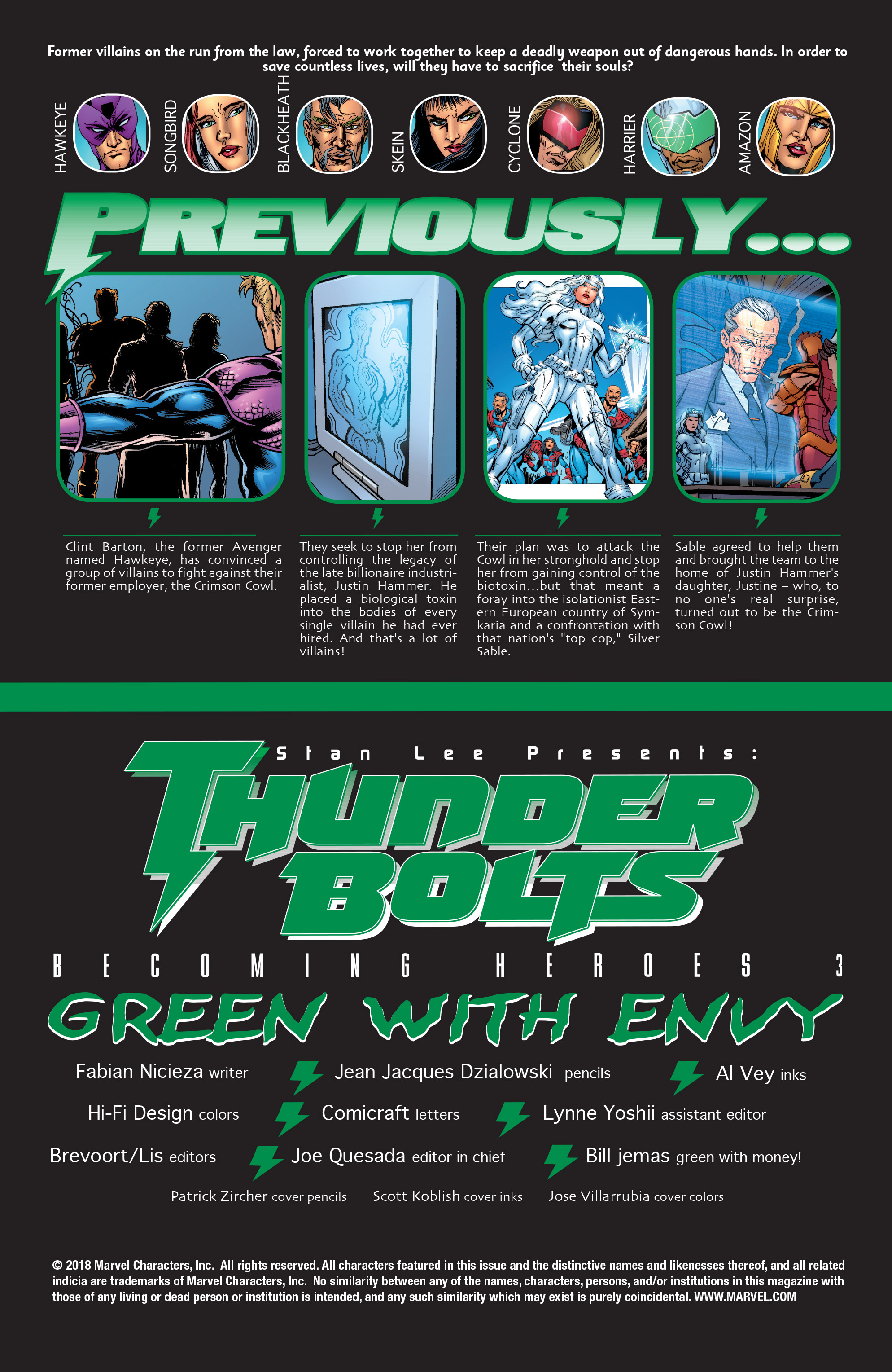 Read online Thunderbolts (1997) comic -  Issue #69 - 2