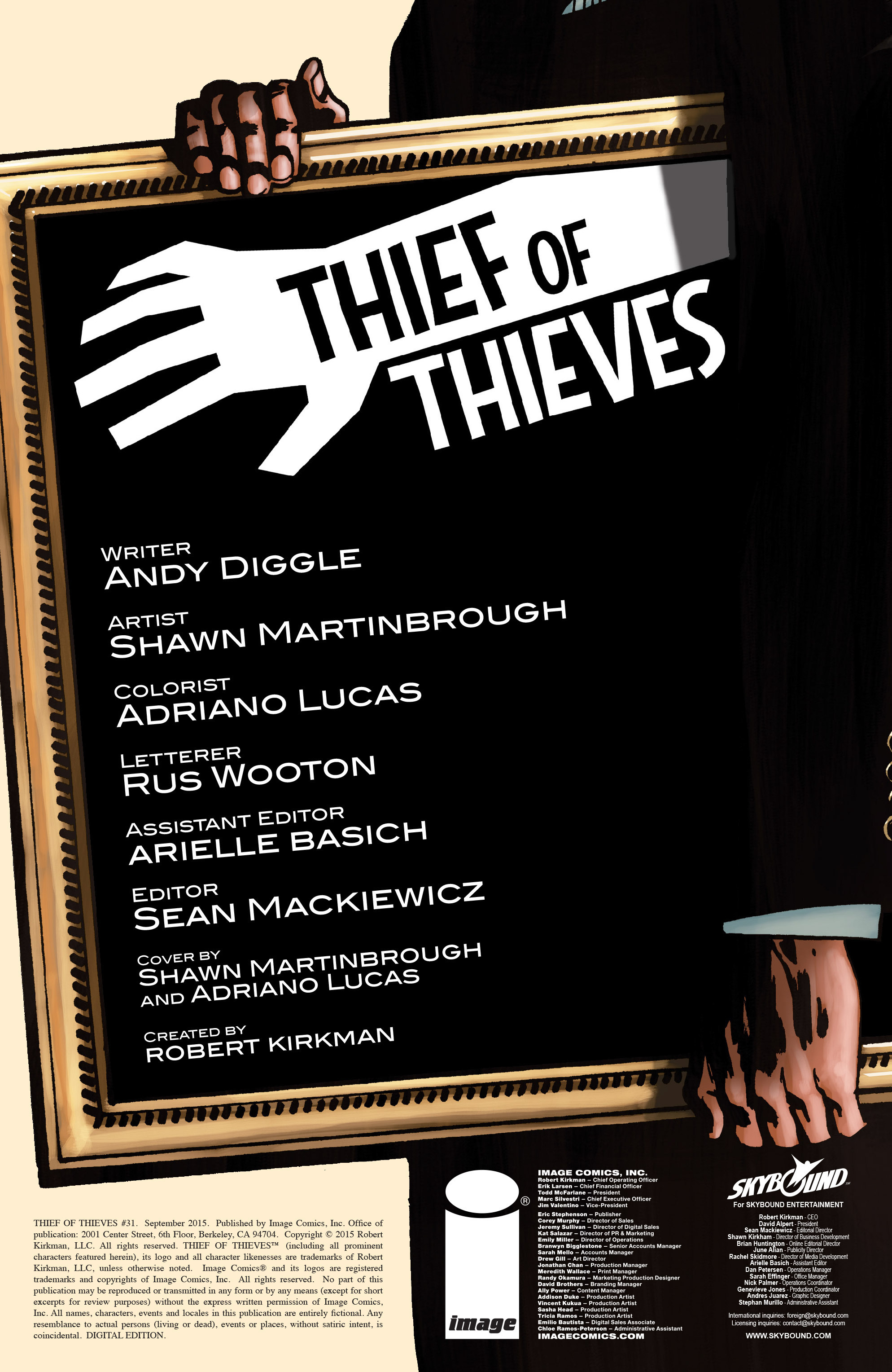 Read online Thief of Thieves comic -  Issue #31 - 2