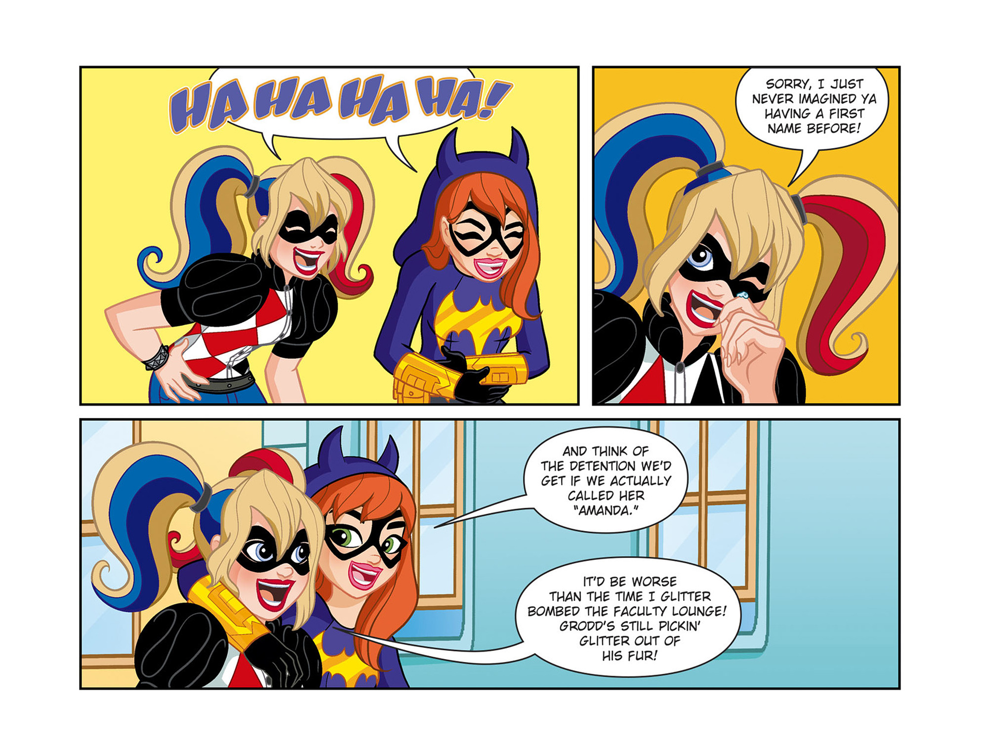 Read online DC Super Hero Girls: Past Times at Super Hero High comic -  Issue #12 - 17