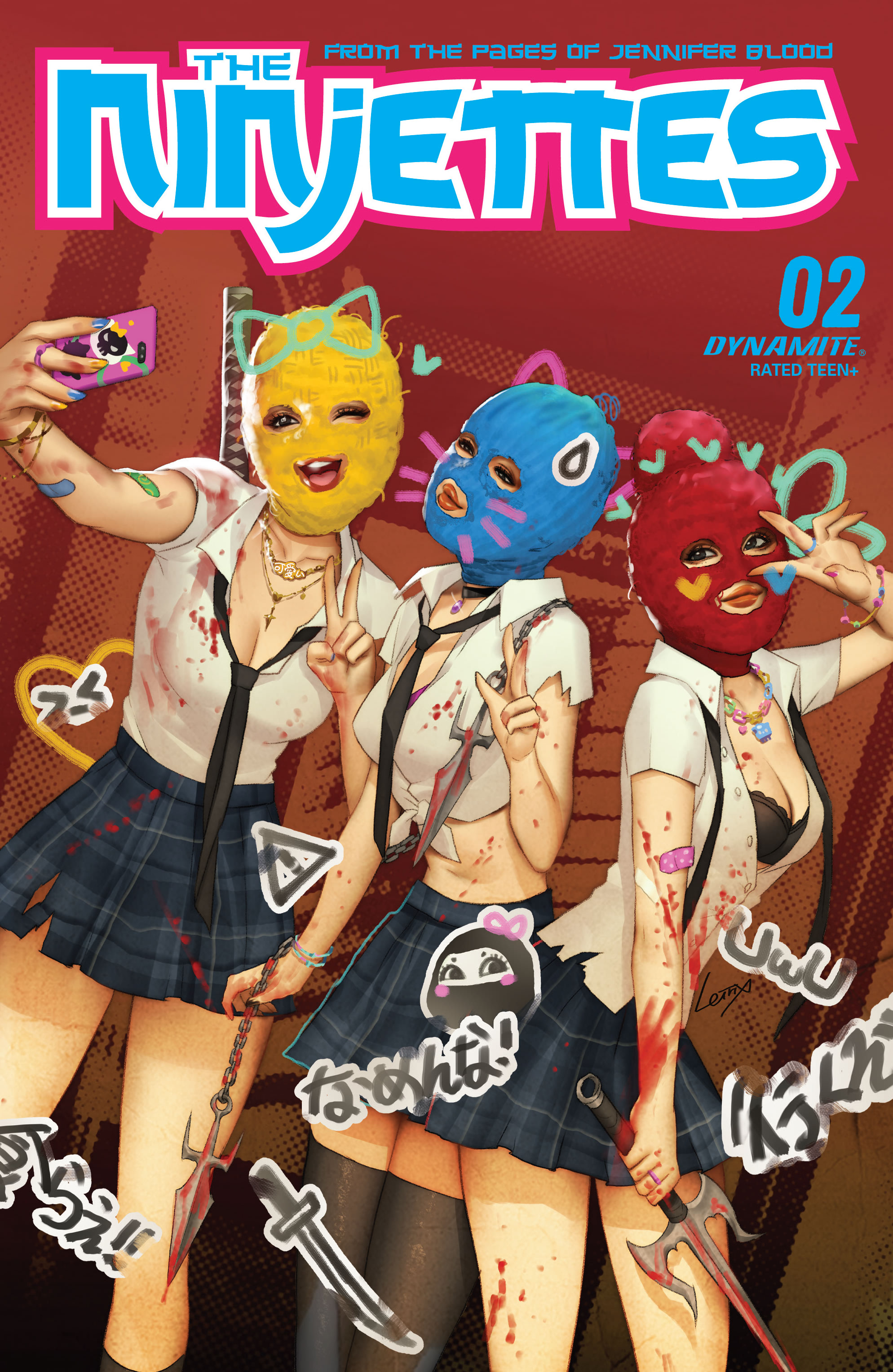 Read online The Ninjettes (2022) comic -  Issue #2 - 1