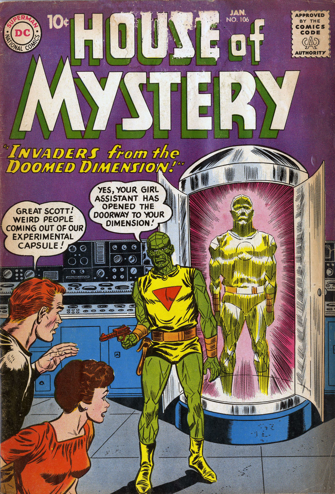 Read online House of Mystery (1951) comic -  Issue #106 - 1