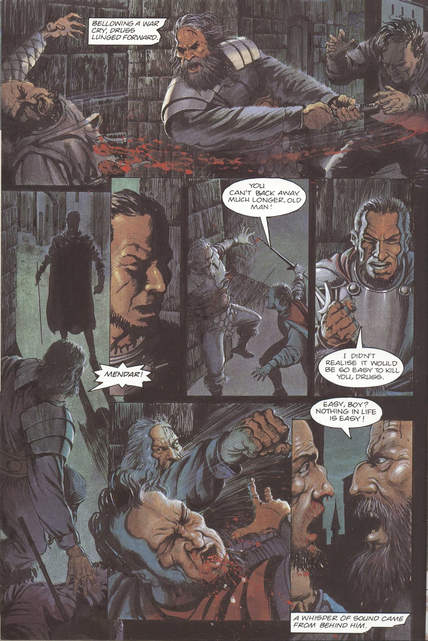 Read online David Gemmell's Legend: A Graphic Novel comic -  Issue # TPB - 47