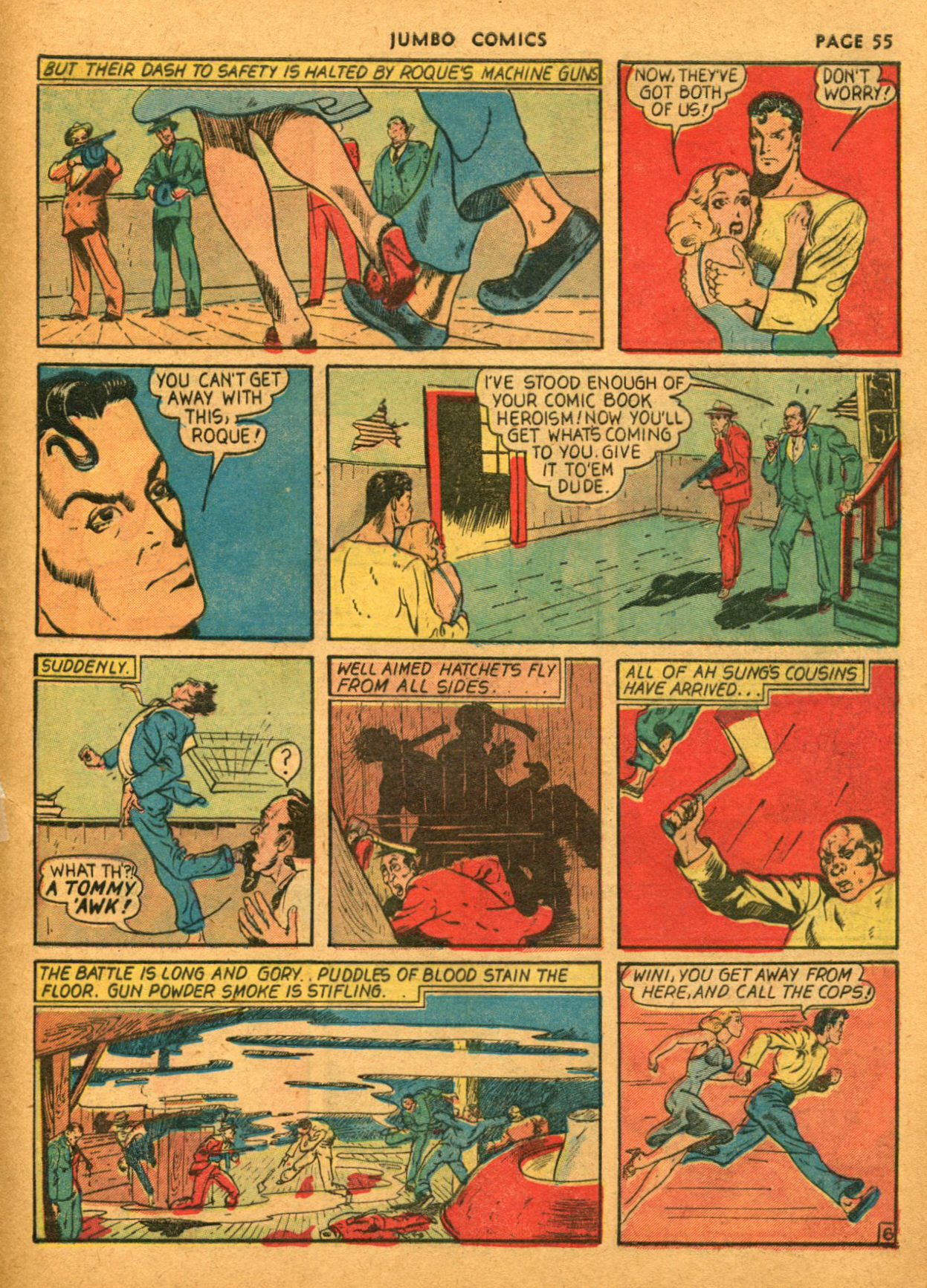 Read online Jumbo Comics comic -  Issue #18 - 57