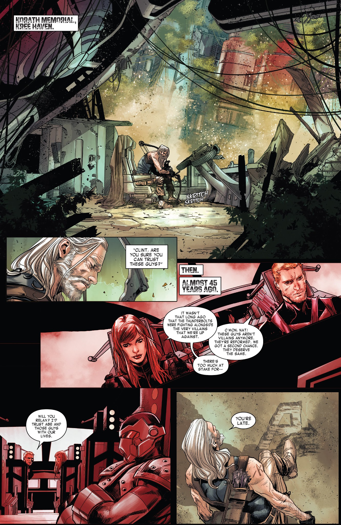Read online Old Man Hawkeye comic -  Issue #4 - 11