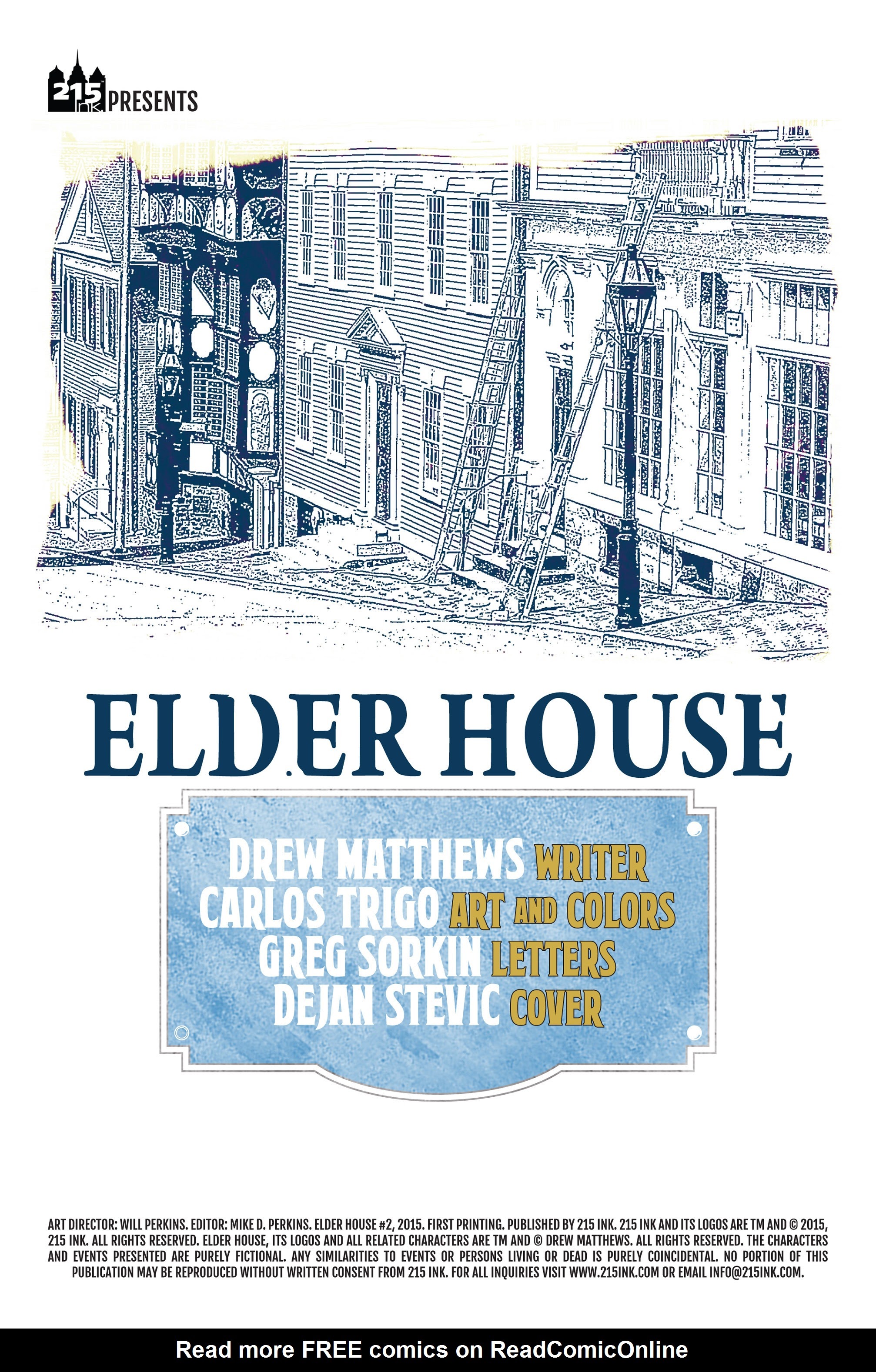 Read online Elder House comic -  Issue #2 - 2