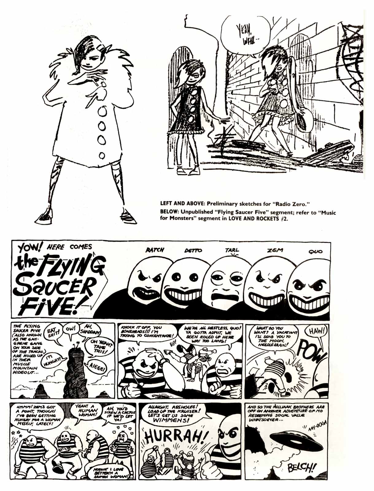 Read online Love and Rockets (1982) comic -  Issue #10 - 33