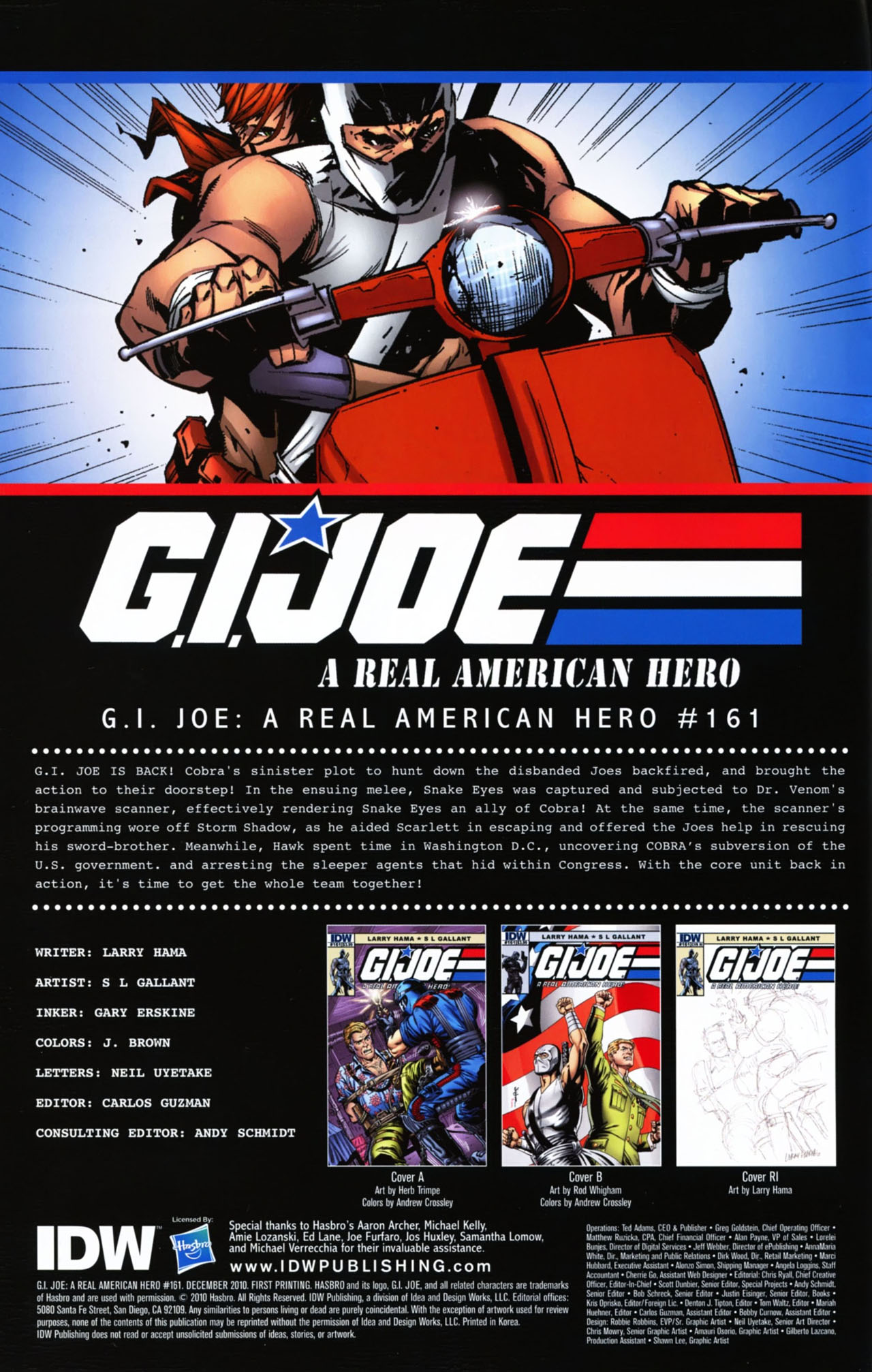 G.I. Joe: A Real American Hero 161 Page 2