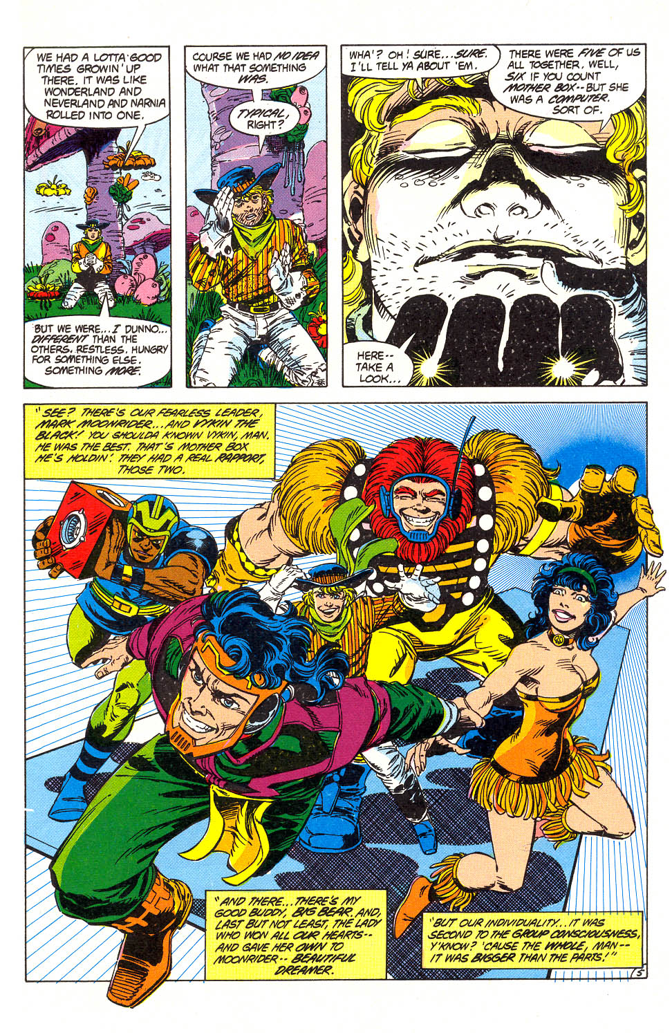 Read online Forever People (1988) comic -  Issue #1 - 7