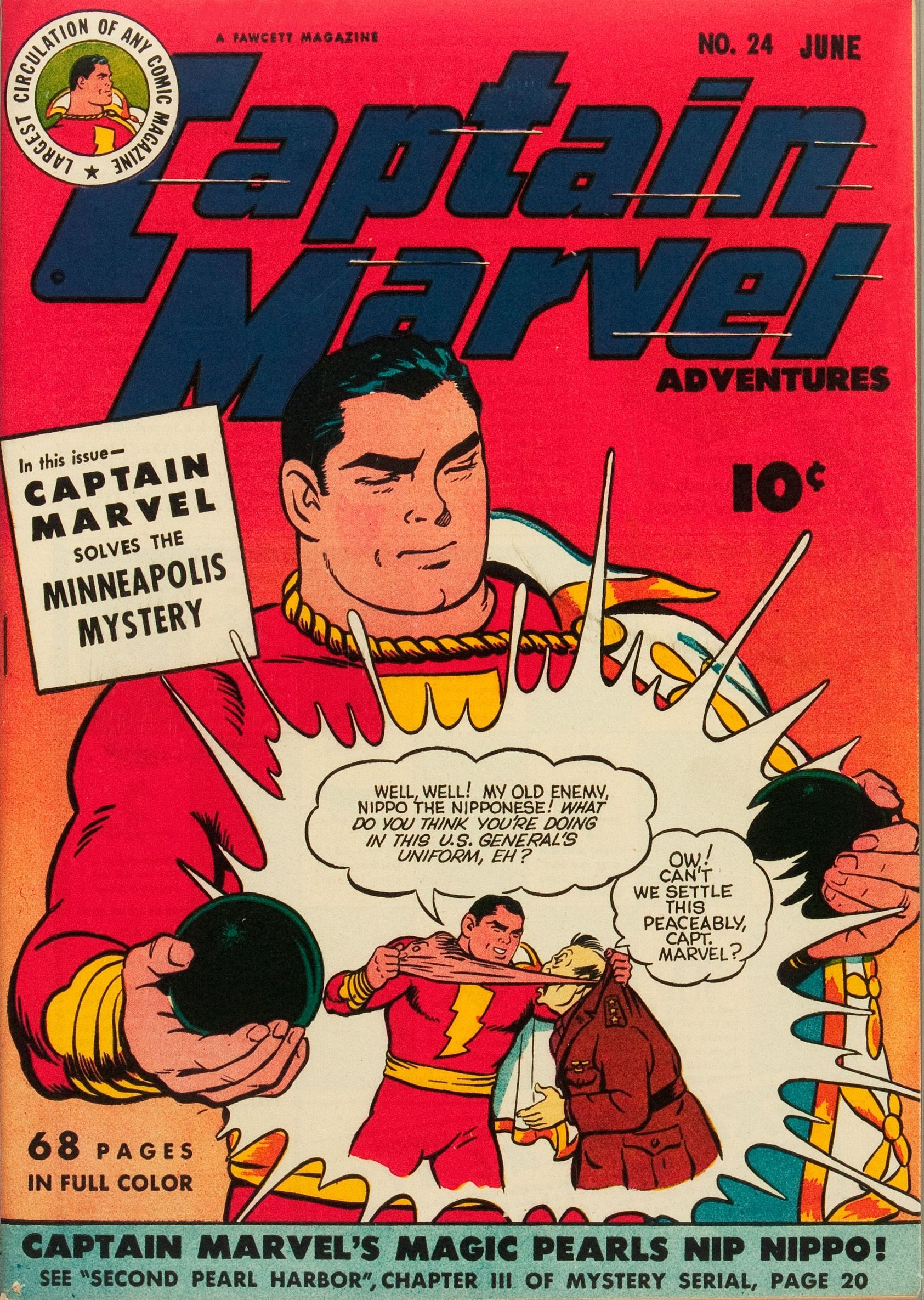Read online Captain Marvel Adventures comic -  Issue #24 - 1
