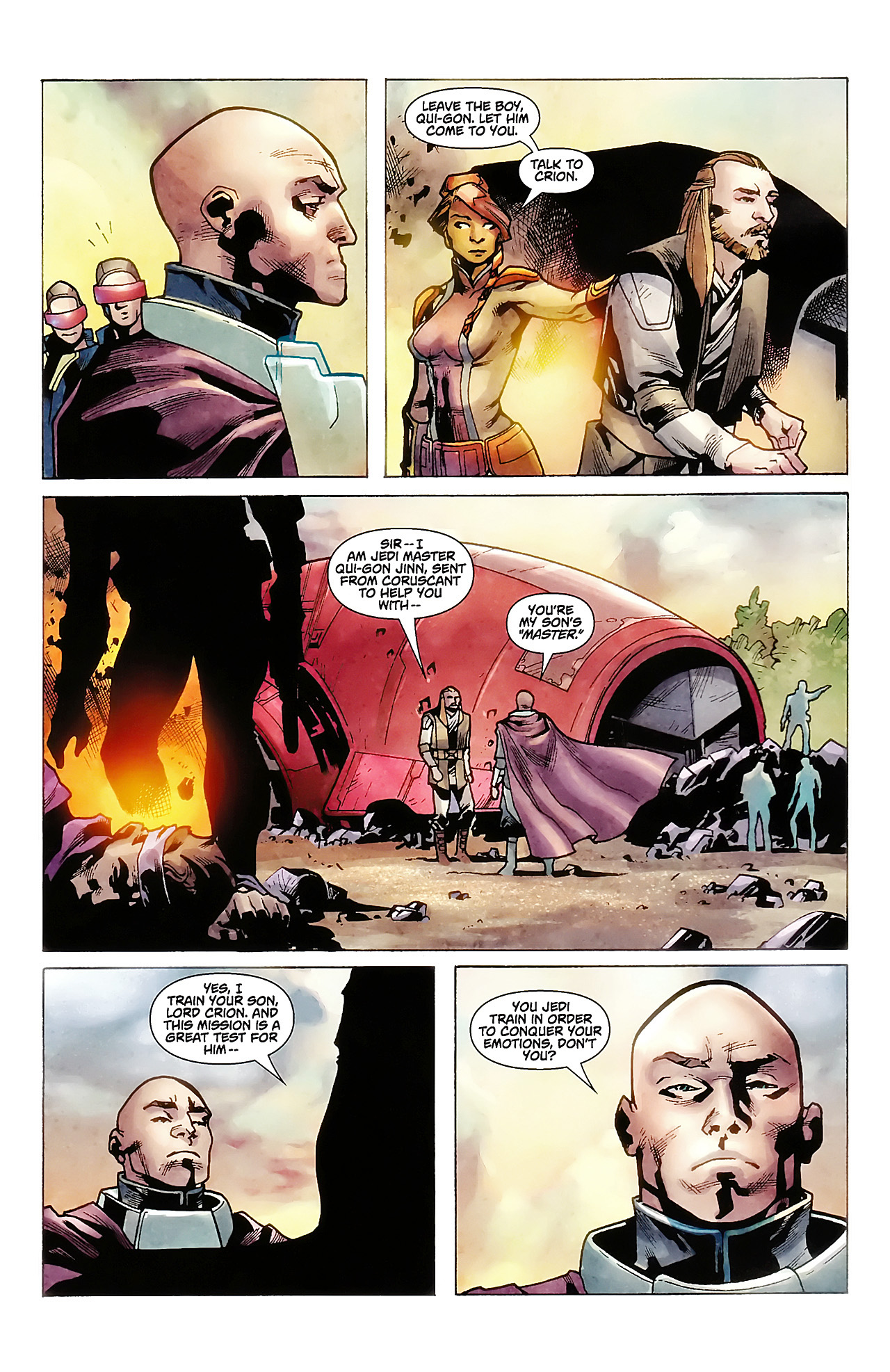 Read online Star Wars: Jedi - The Dark Side comic -  Issue #2 - 4