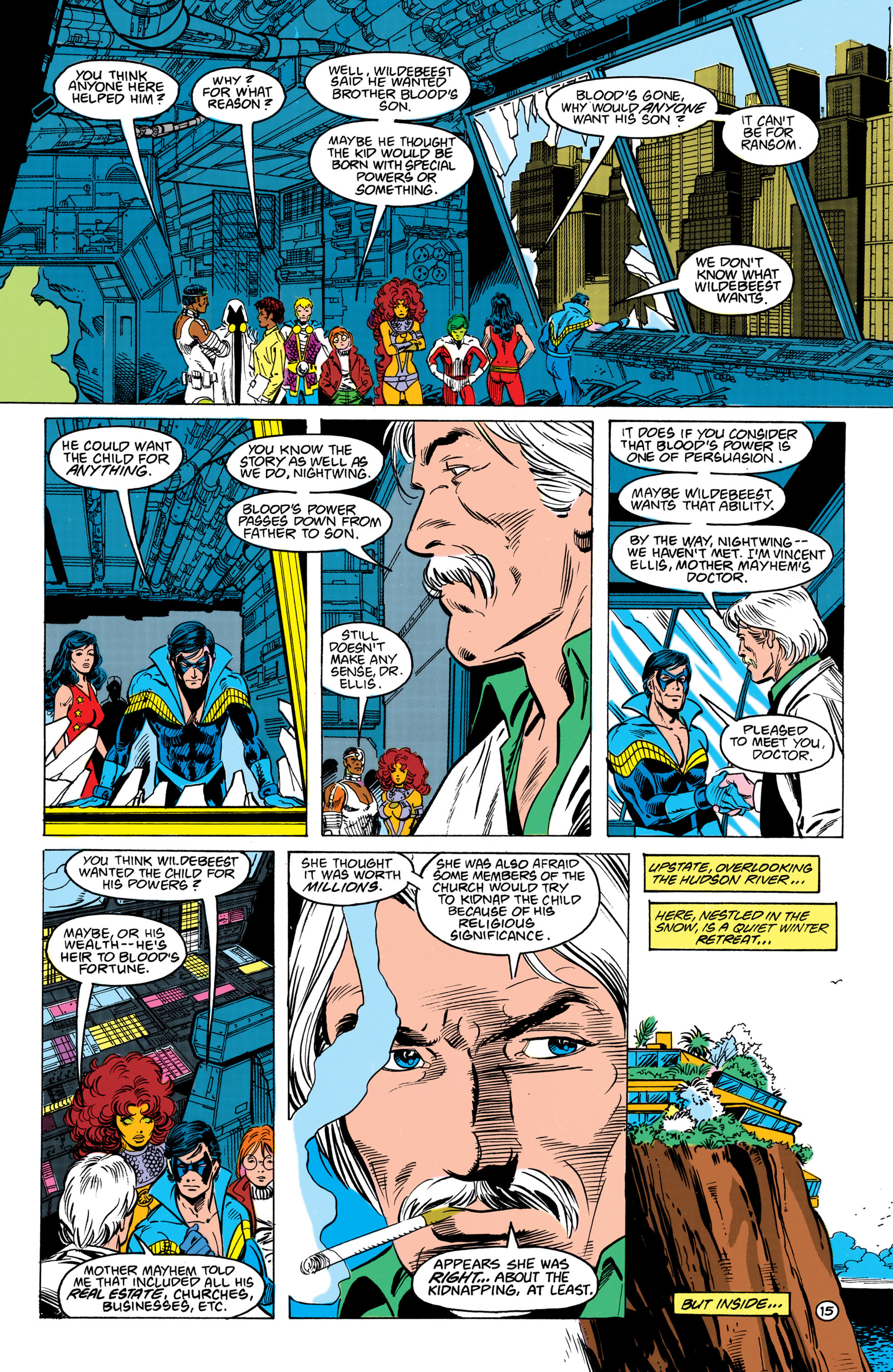 Read online The New Teen Titans (1984) comic -  Issue #41 - 16