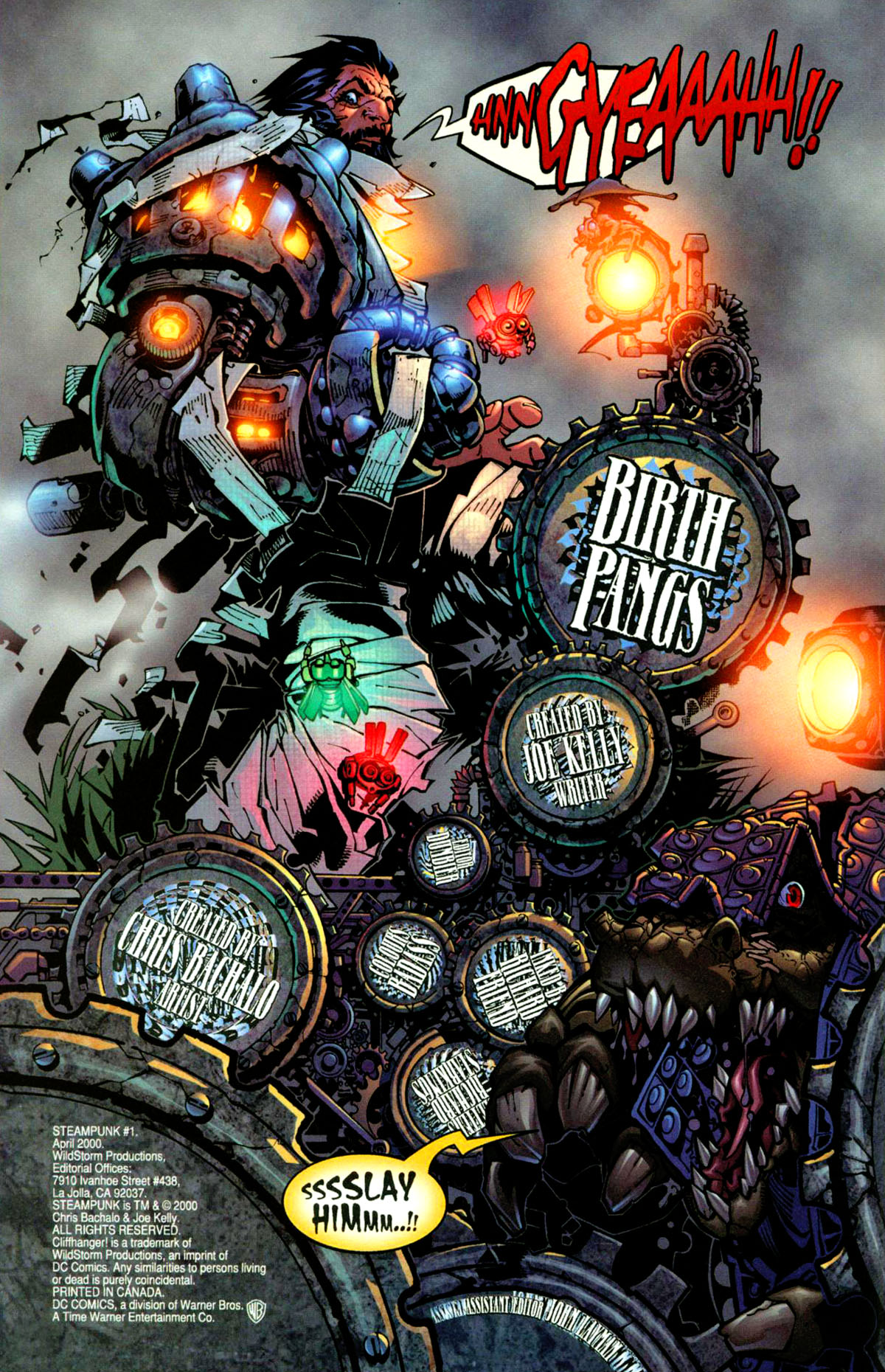 Read online Steampunk comic -  Issue #1 - 5