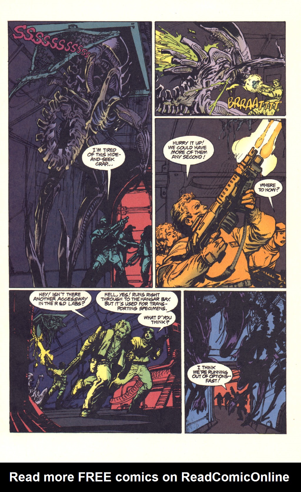 Read online Aliens: Rogue comic -  Issue #1 - 88