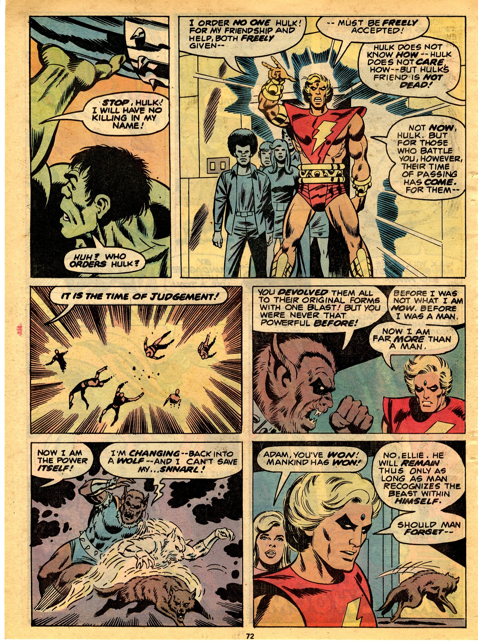 Read online Marvel Treasury Edition comic -  Issue #24 - 74