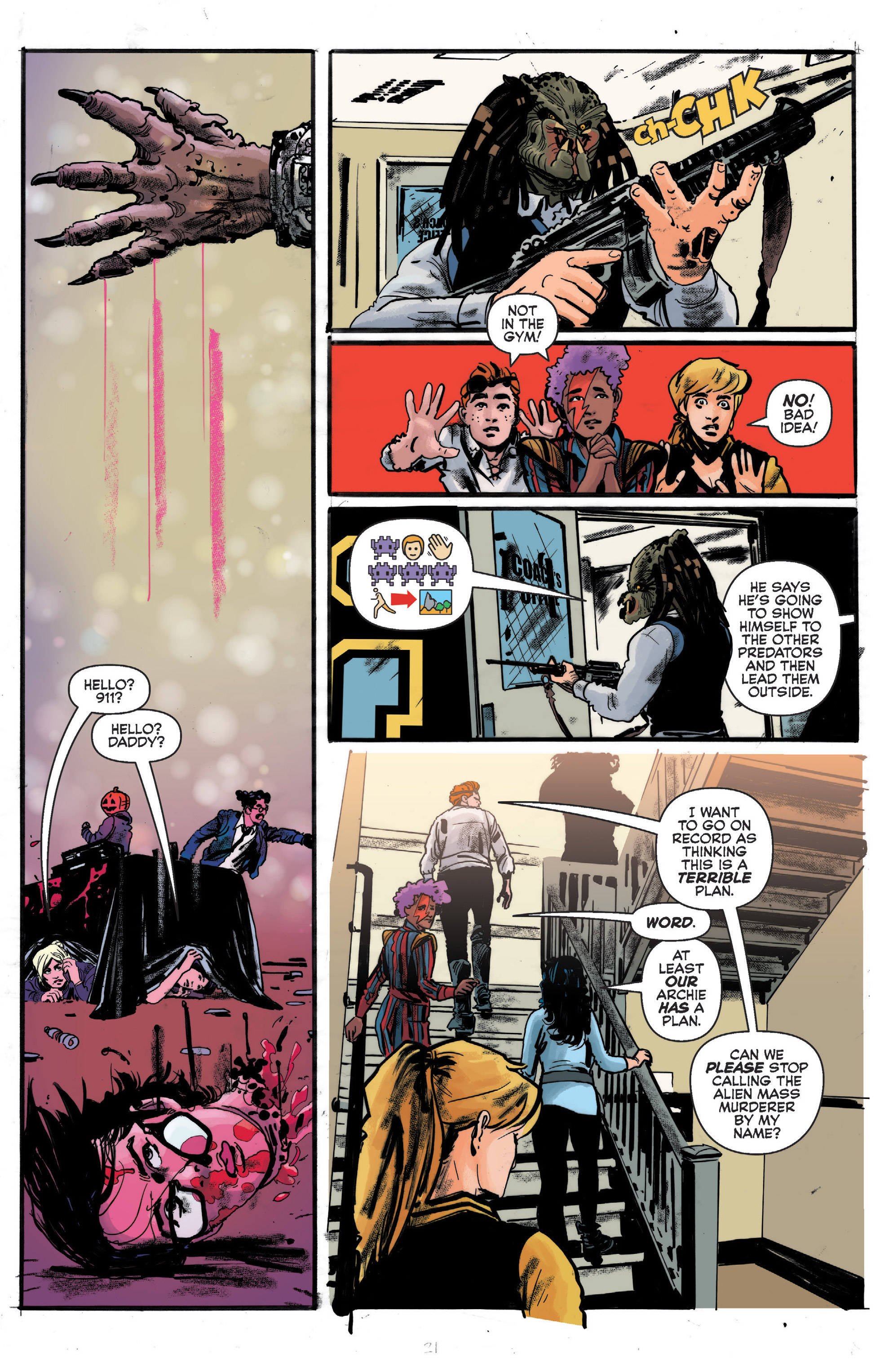 Read online Archie vs. Predator II comic -  Issue #2 - 22