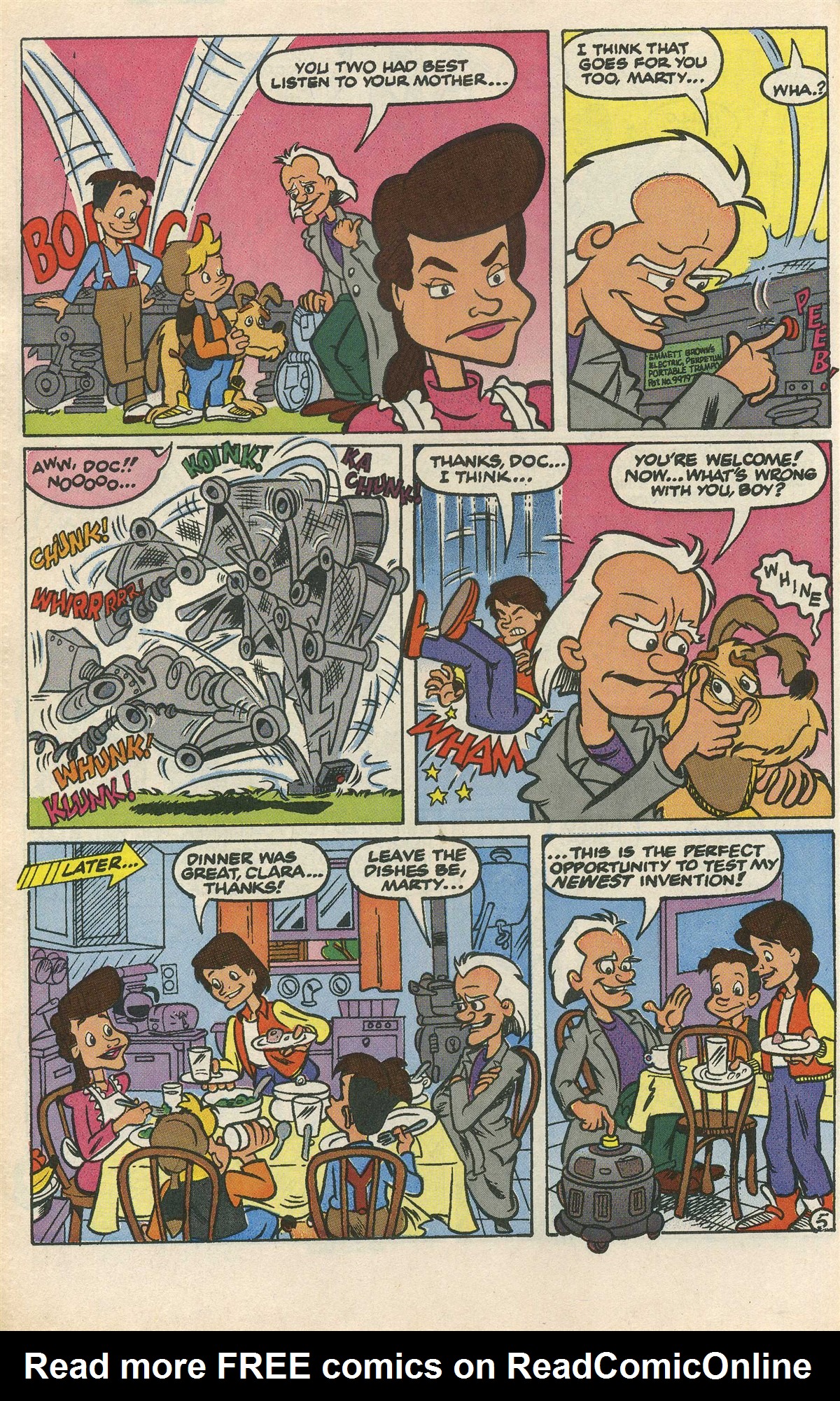 Read online Back to the Future (1991) comic -  Issue #1 - 8