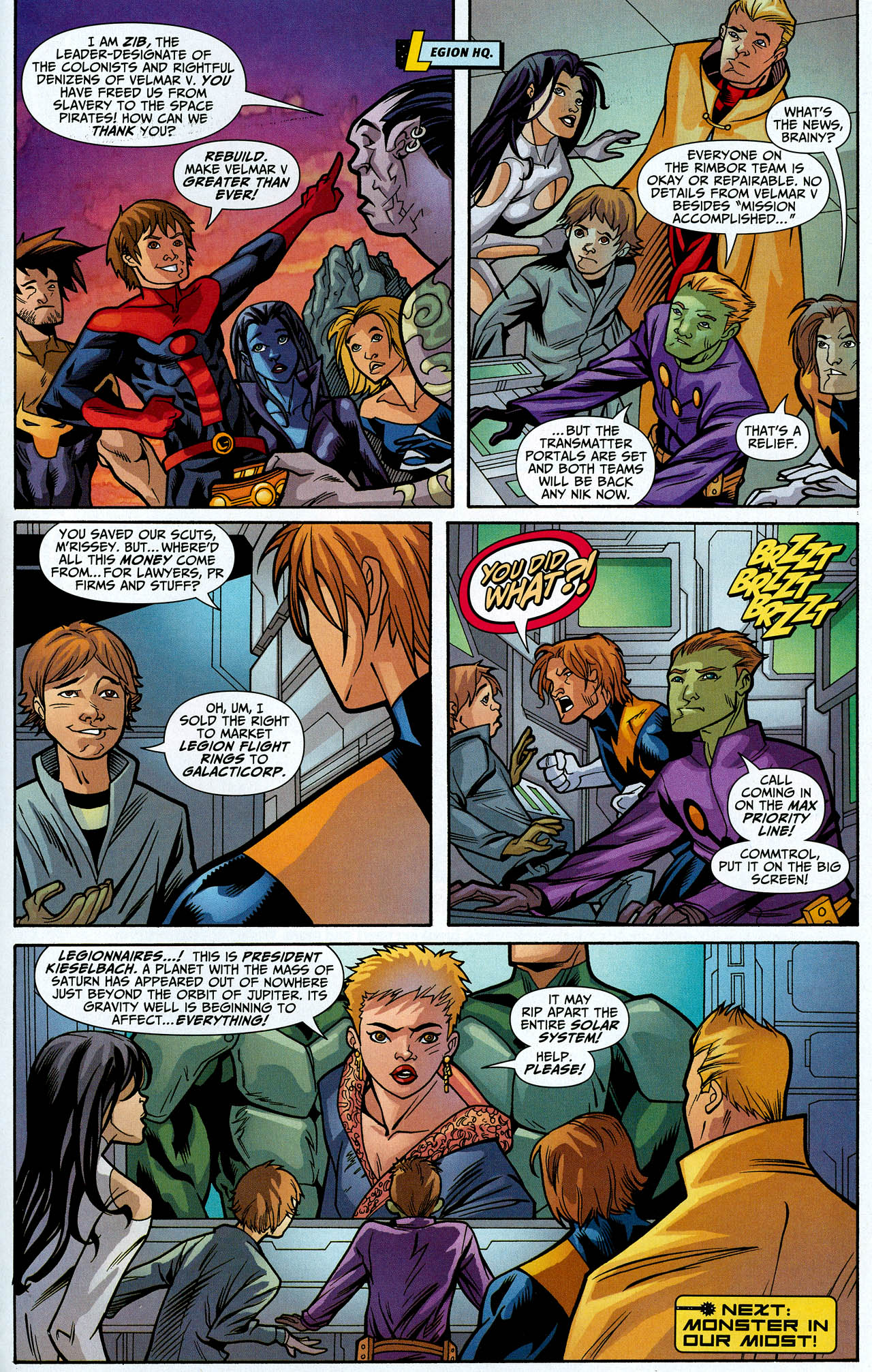 Read online Legion of Super-Heroes (2005) comic -  Issue #44 - 23