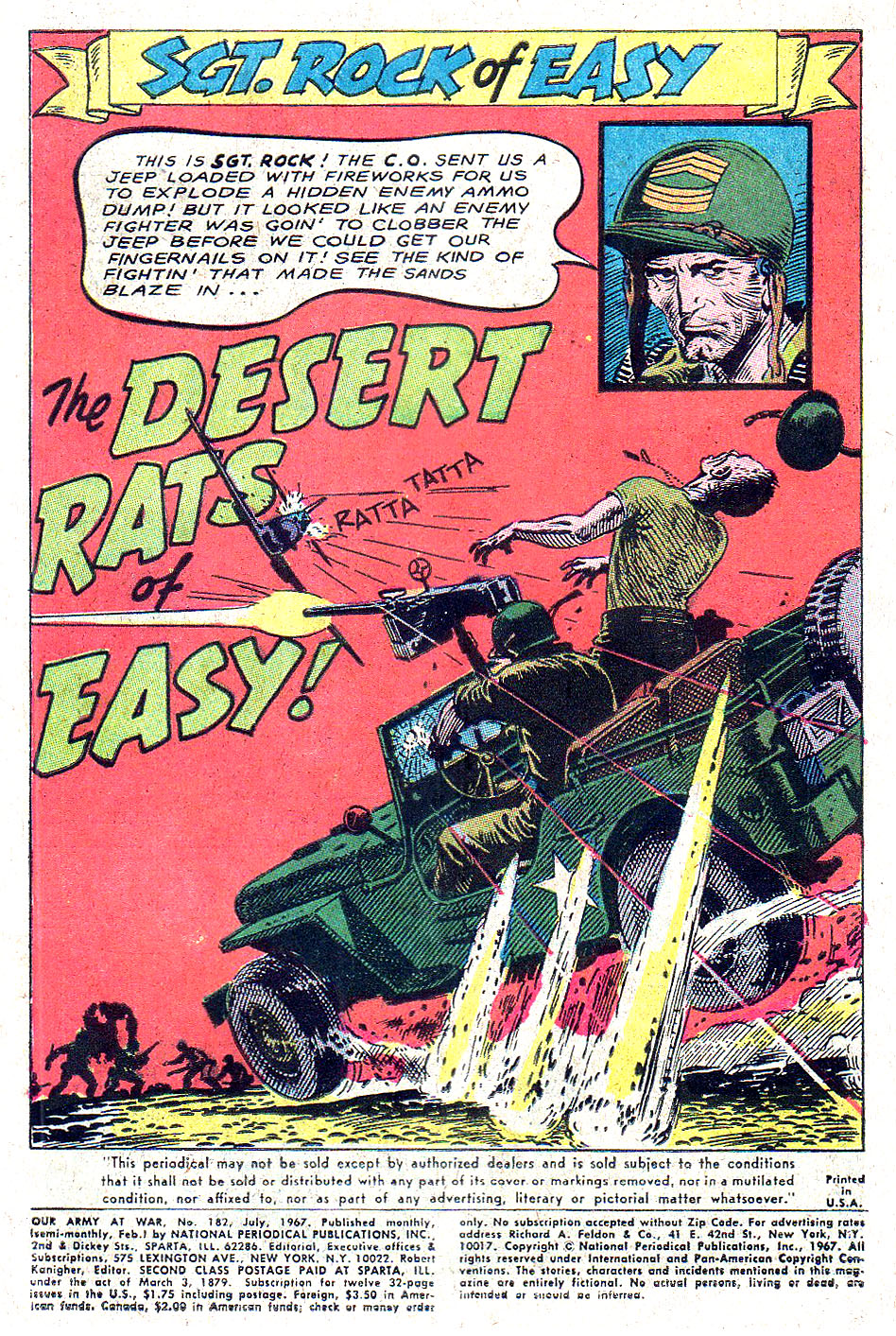 Read online Our Army at War (1952) comic -  Issue #182 - 3